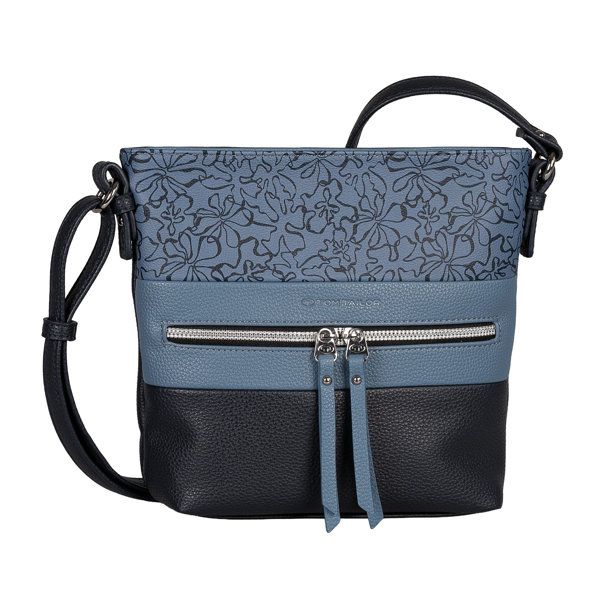 TOM TAILOR Umhängetasche Ellen, Damen Schultertasche, schönes Color Blocking