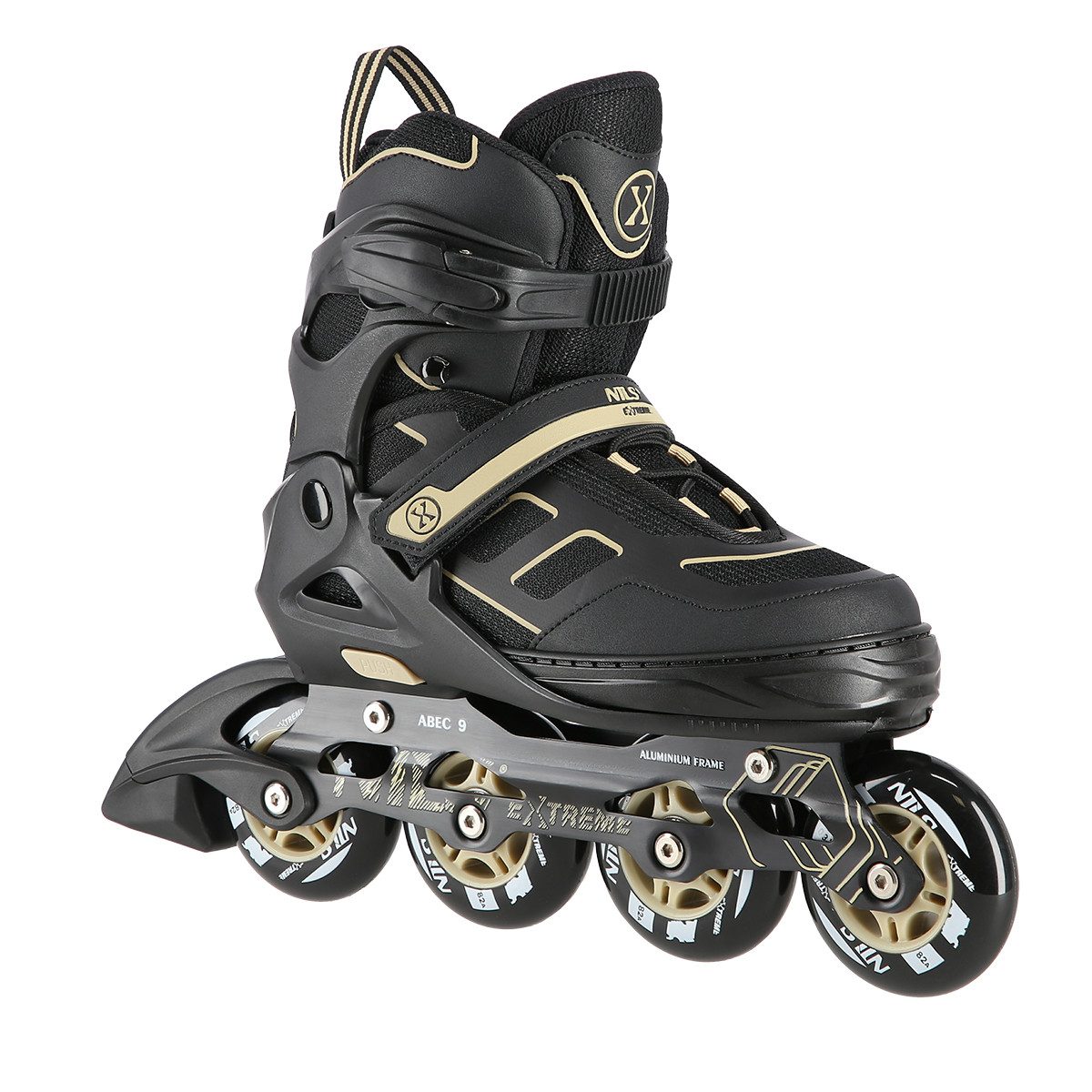 NILS EXTREME Inlineskates Inliner Skates ABEC 9 verstellbare Größe 31 - 42