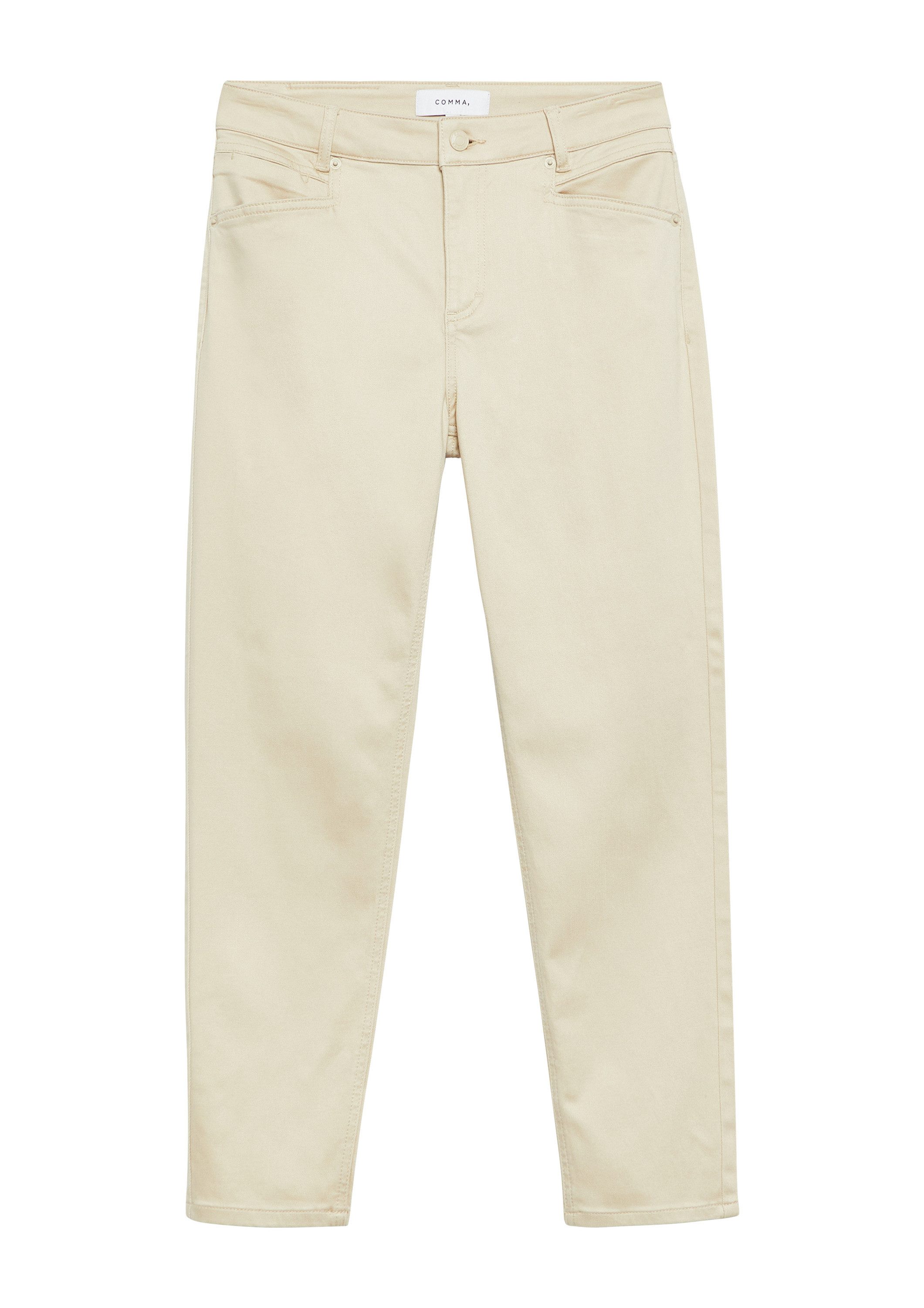 comma Skinny-fit-Jeans Jeans-Hose JUNE - Coloured Denim aus elastischem Lyocell-Baumwoll-Mix