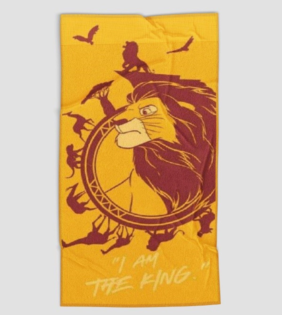 Disney The Lion King Strandtuch Strandtuch – 70x140 cm, 100% Polyester für den perfekten Strandtag
