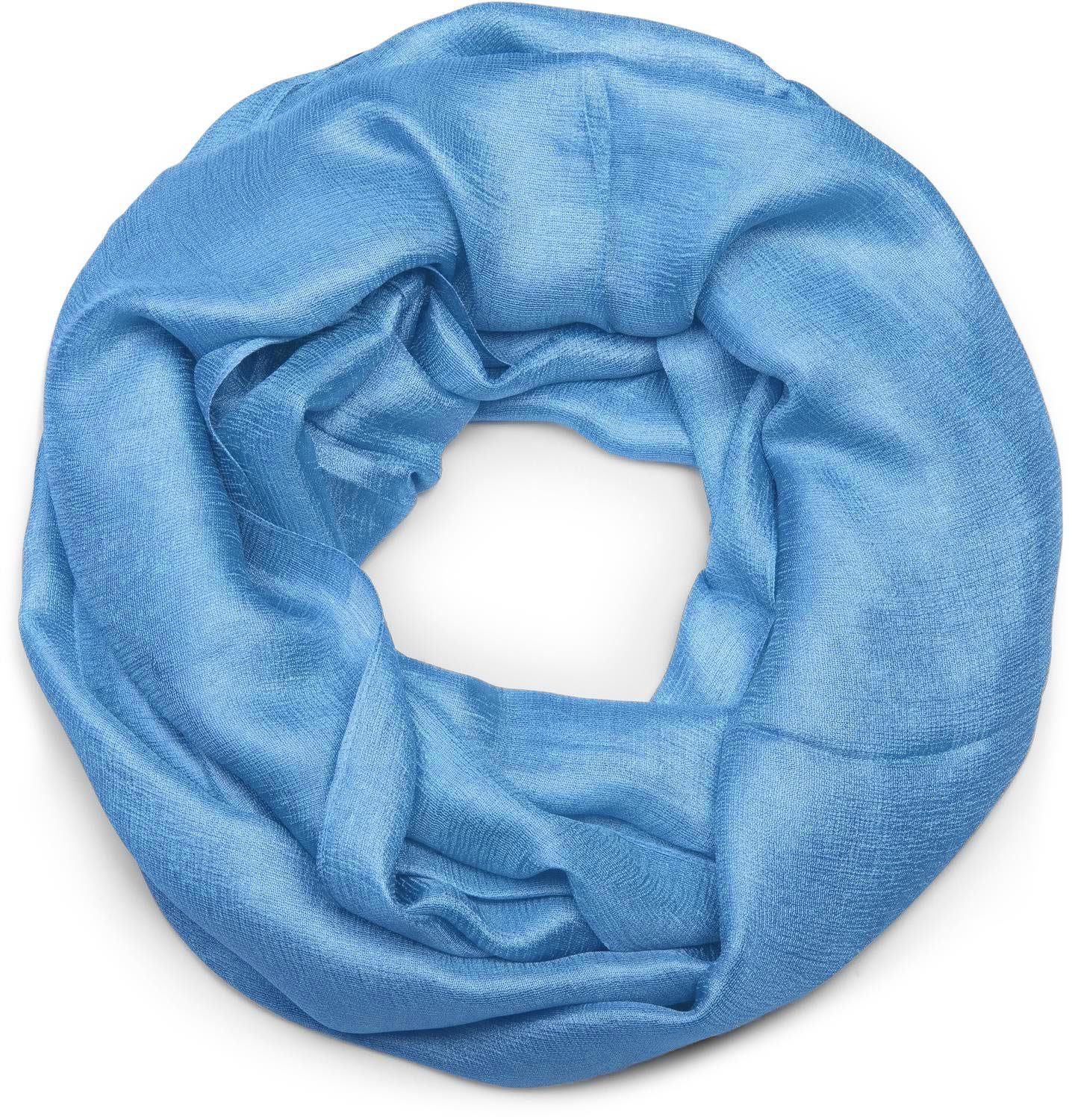 styleBREAKER Loop Seidiger Einfarbiger Loop, (1-St) günstig online kaufen