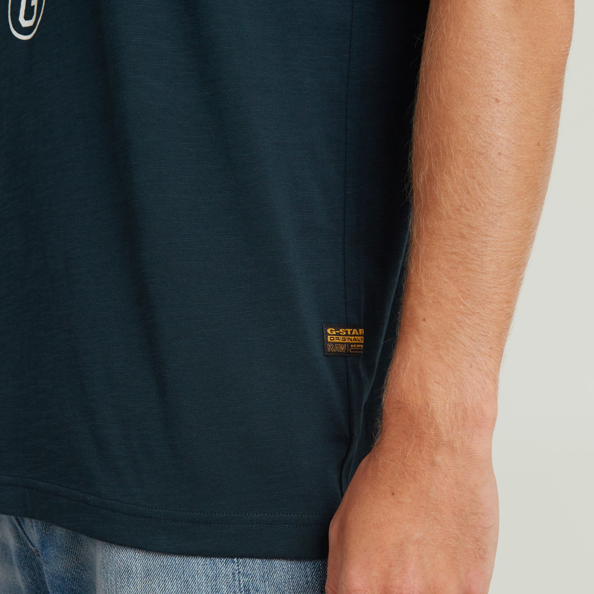G-STAR T-Shirt Purveyors mit Rundhals, Frontprint