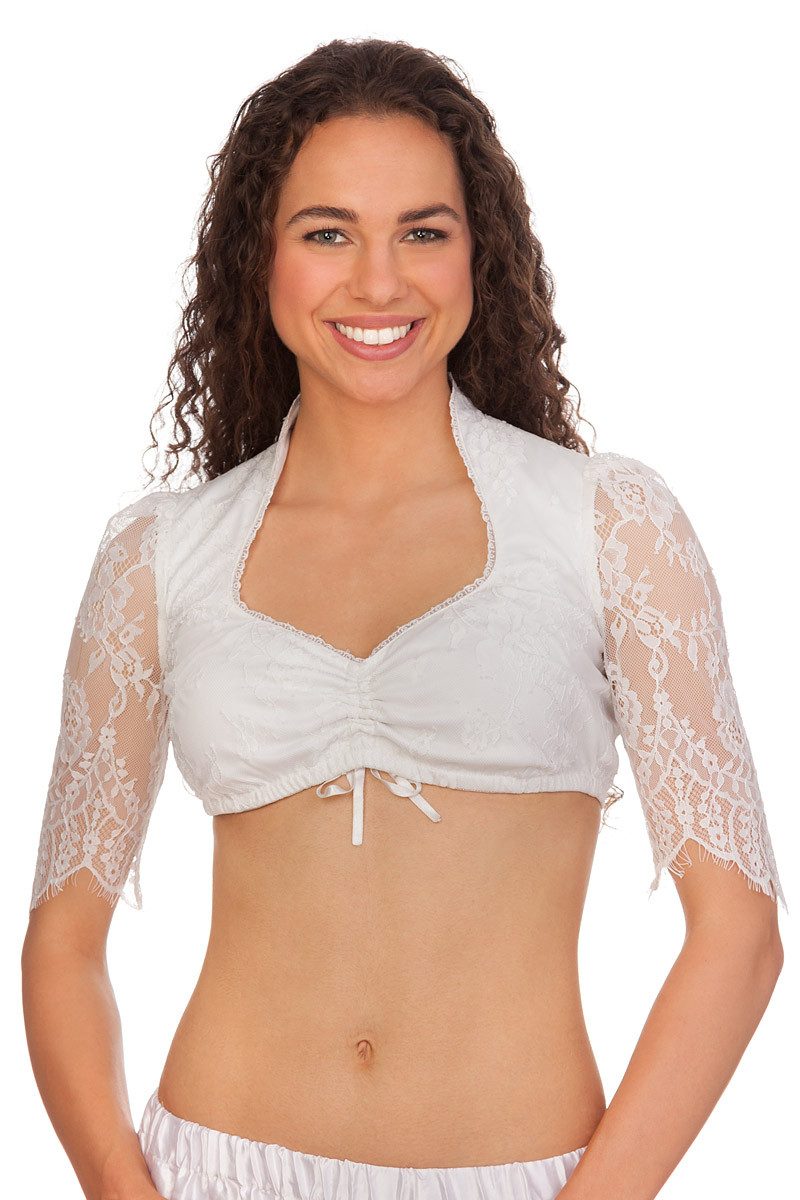 Dirndlbluse Dirndlbluse - NIA-CHRISTINA - offweiß