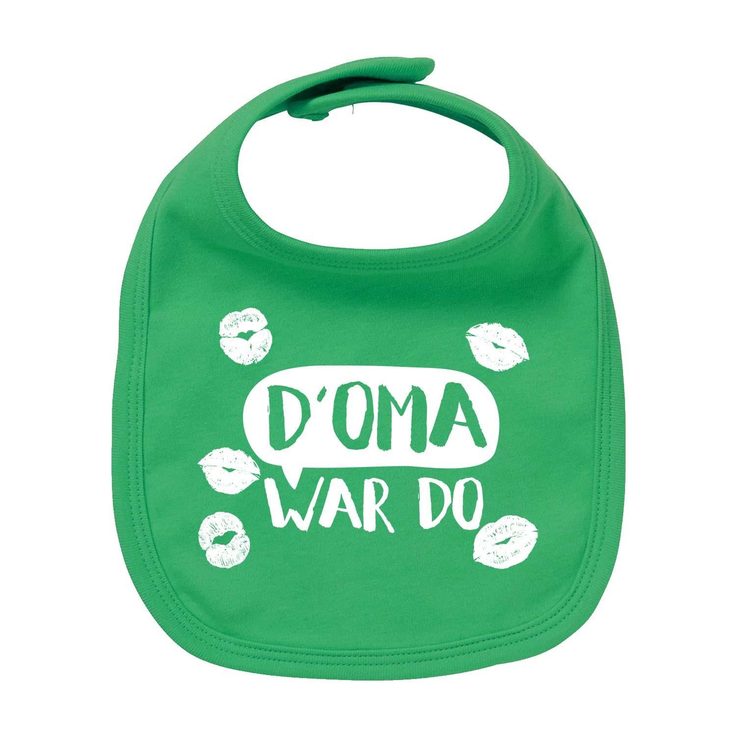 Bavariashop Lätzchen Lätzchen "D' Oma war do..."