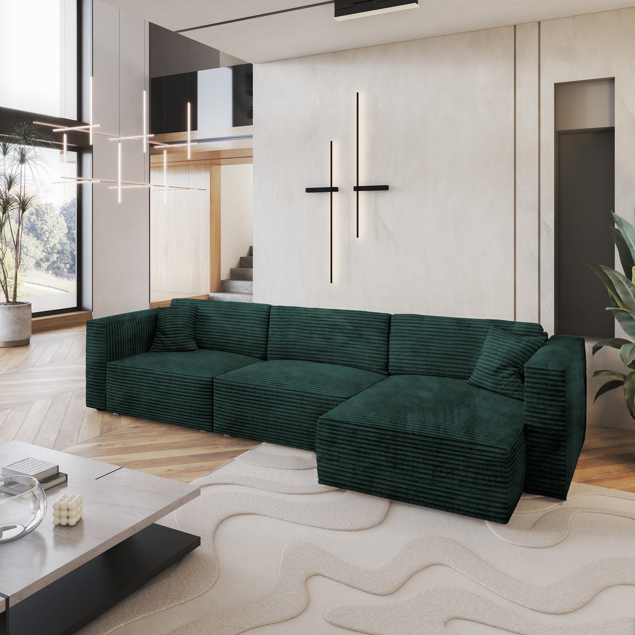 Masseno Ecksofa TOLMO mit Schlaffunktion L-Form, günstig online kaufen