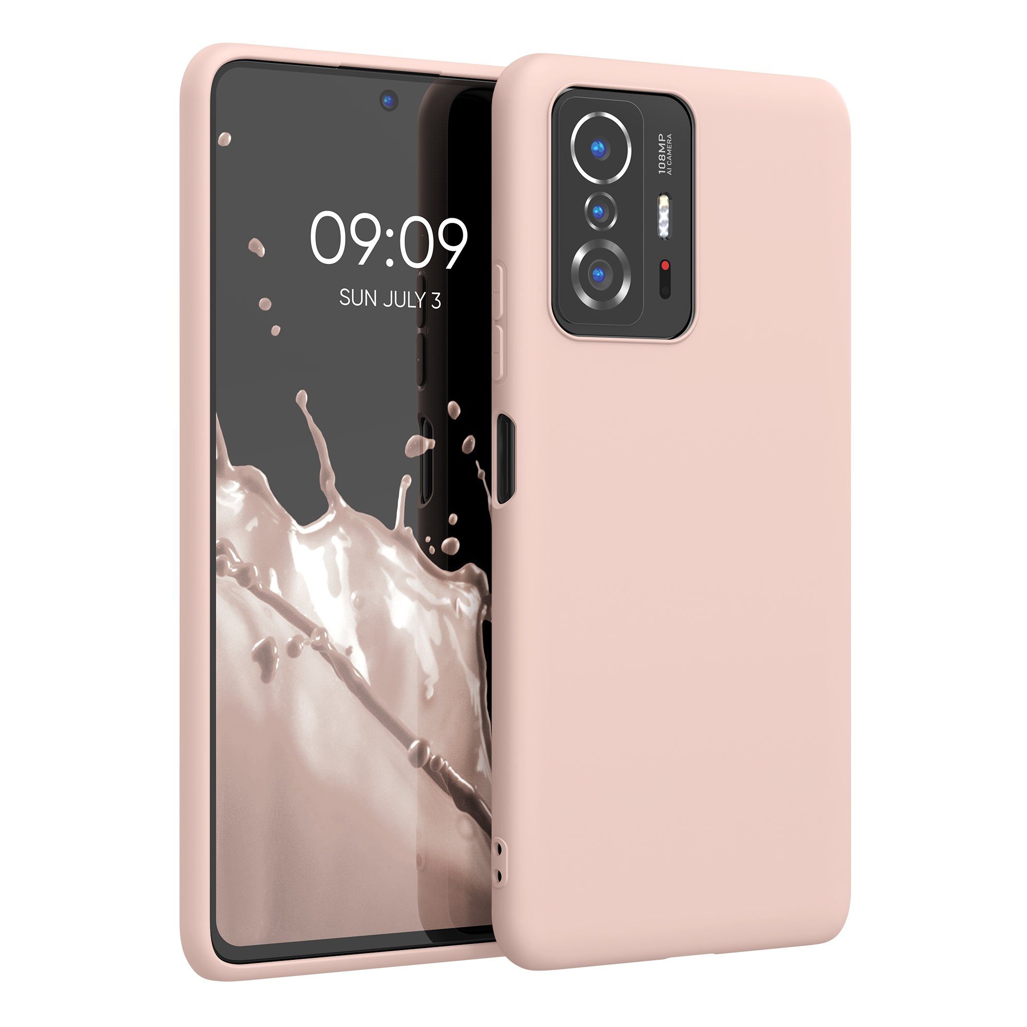 kwmobile Handyhülle Hülle für Xiaomi 11T / 11T Pro, Hülle Silikon - Soft Handyhülle - Handy Case Cover
