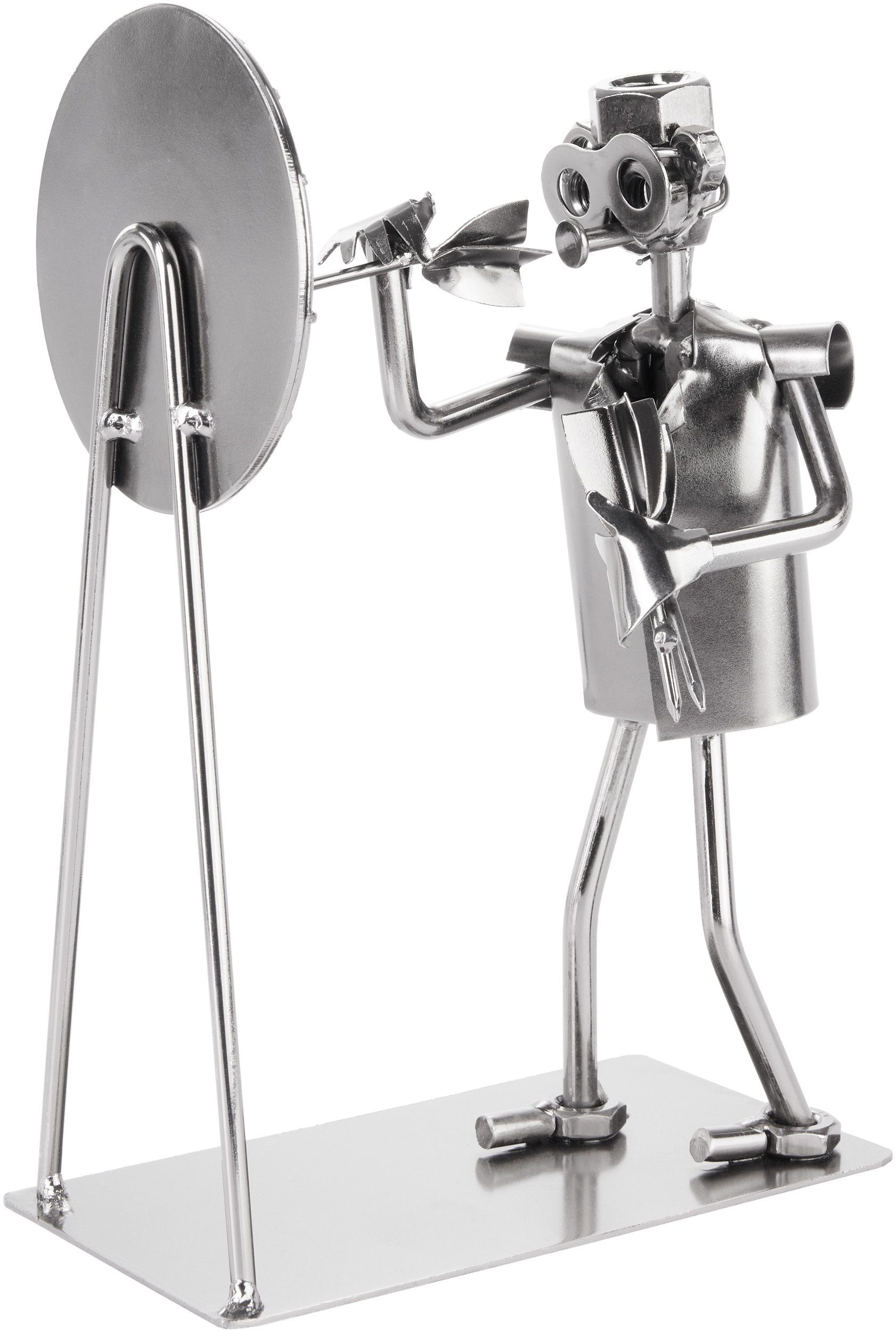 BRUBAKER Dekofigur Schraubenmännchen Darts Meisterschaft - Handarbeit Eisen günstig online kaufen