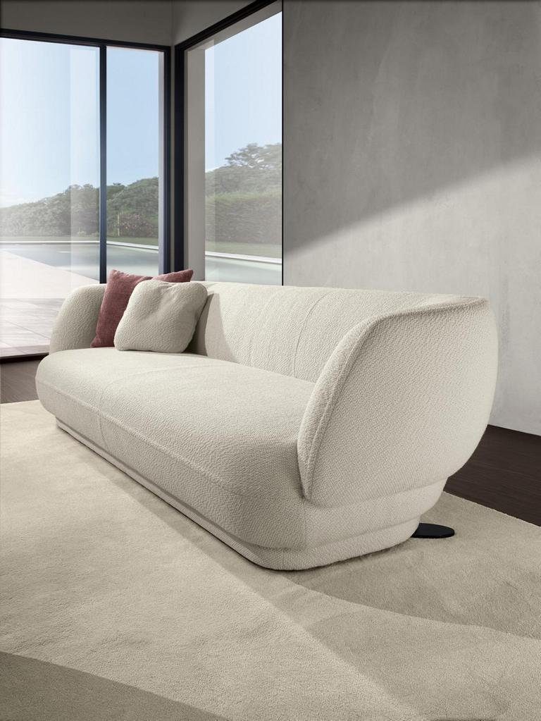 JVmoebel Sofa Luxus Weiß Design Europe in Modern Möbel, Design Sofas Sofa 3 Made Sitzer Dreisitzer