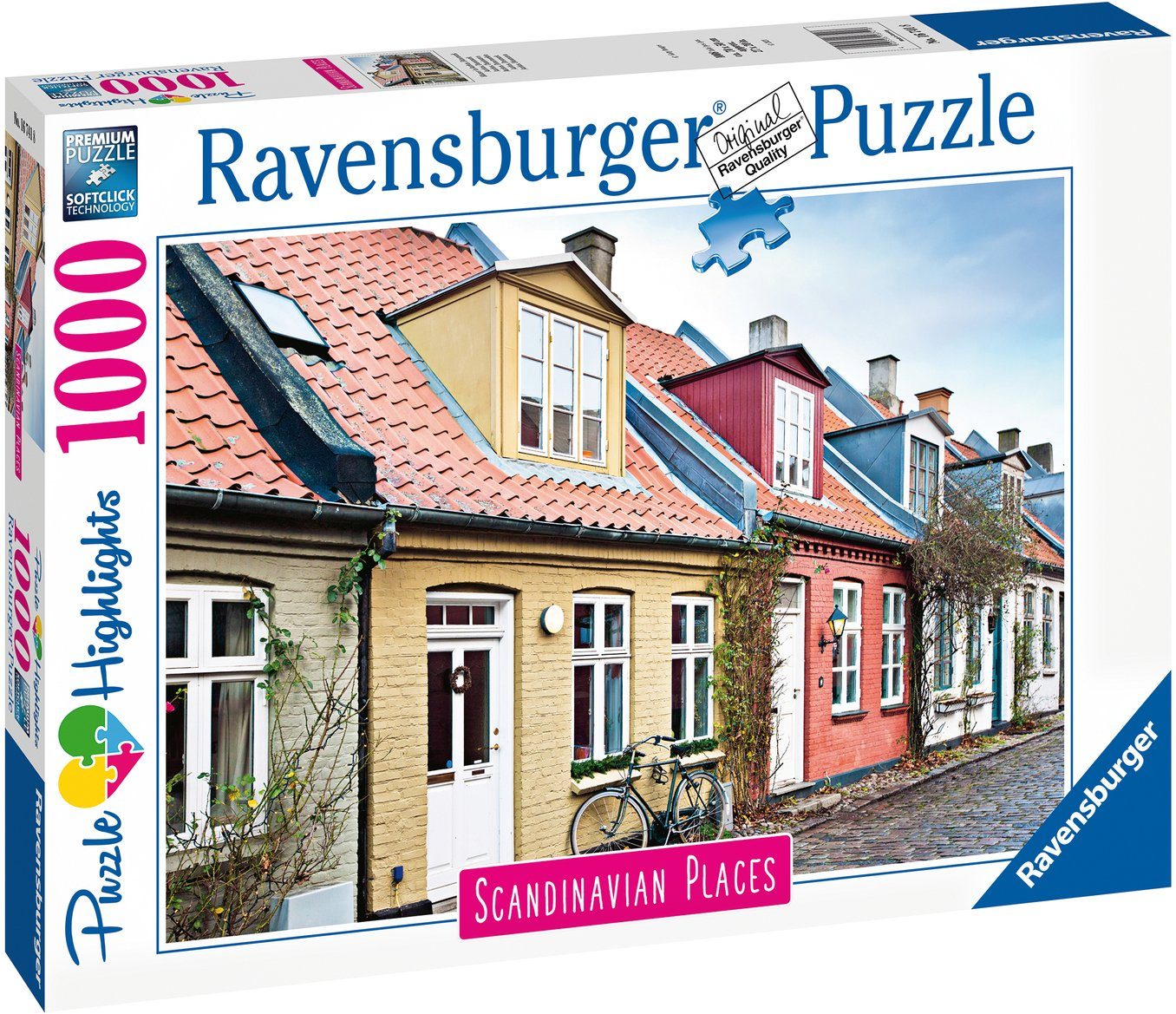 Germany, Ravensburger FSC® Häuser - Puzzle 1000 schützt weltweit Aarhus, in in Puzzleteile, Made Wald - Dänemark,