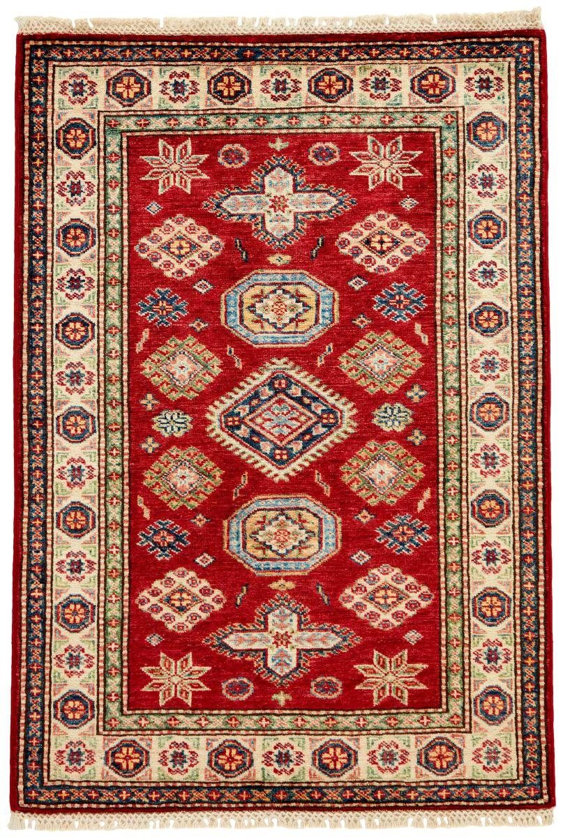 Orientteppich Kazak 81x115 Handgeknüpfter Orientteppich, Nain Trading, rechteckig, Höhe: 5 mm