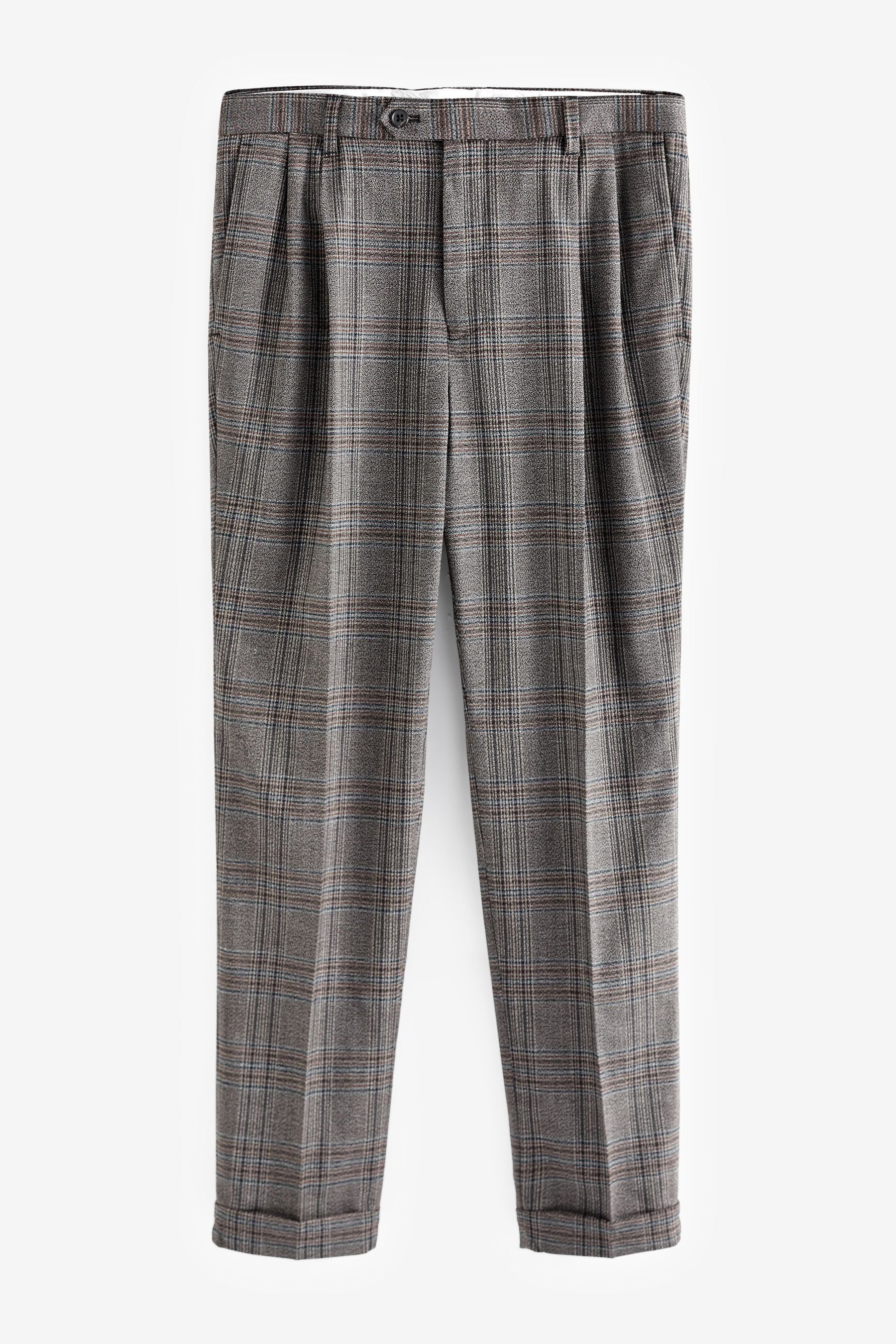 Next Stoffhose Next Archive Bundfaltenhose (1-tlg) Grey