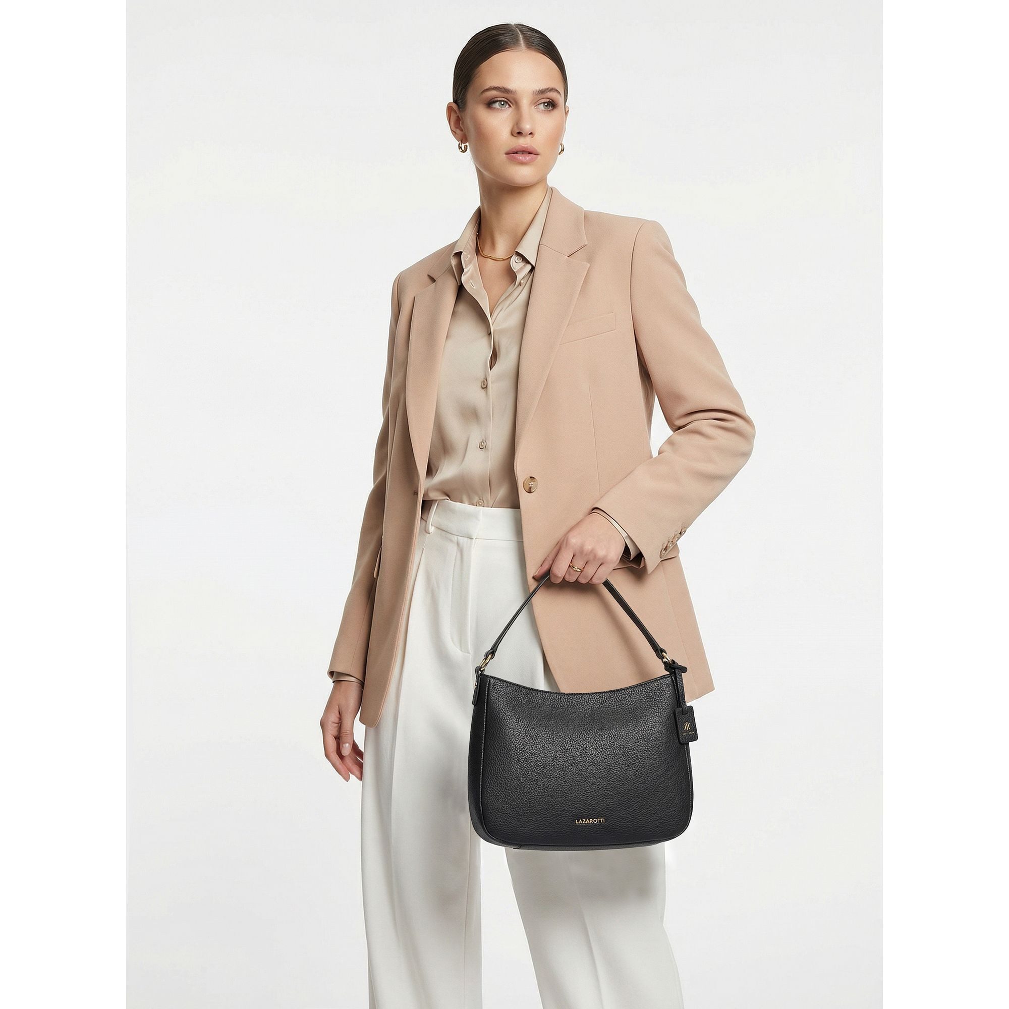 Lazarotti Schultertasche Bologna Leather, Leder