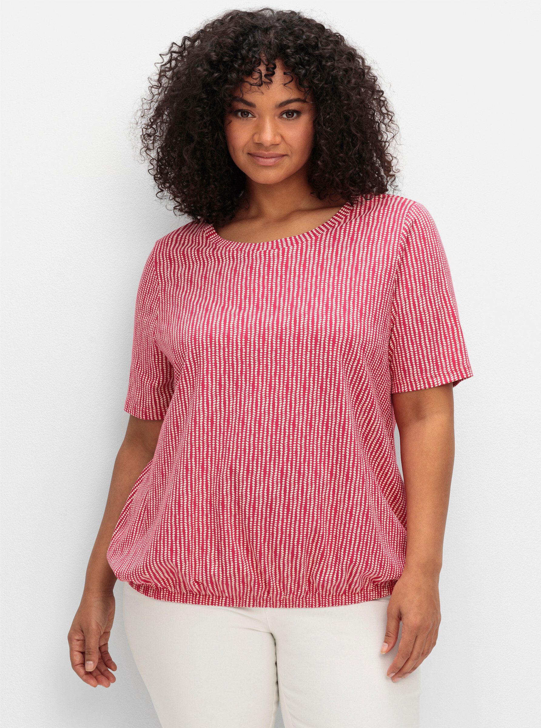 Sheego T-Shirt Kurzarmshirt günstig online kaufen