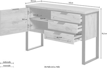 Jahnke Sideboard LOOP, Breite ca. 119 cm