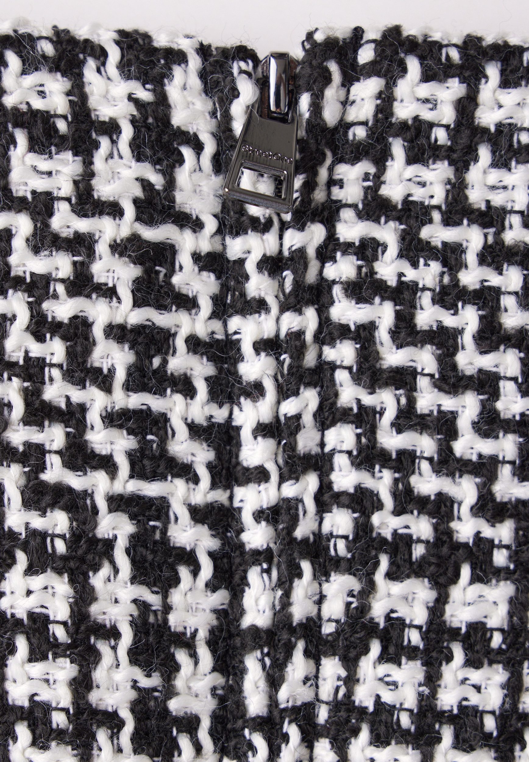 STREET ONE Midirock Style Maja Bouclè check günstig online kaufen