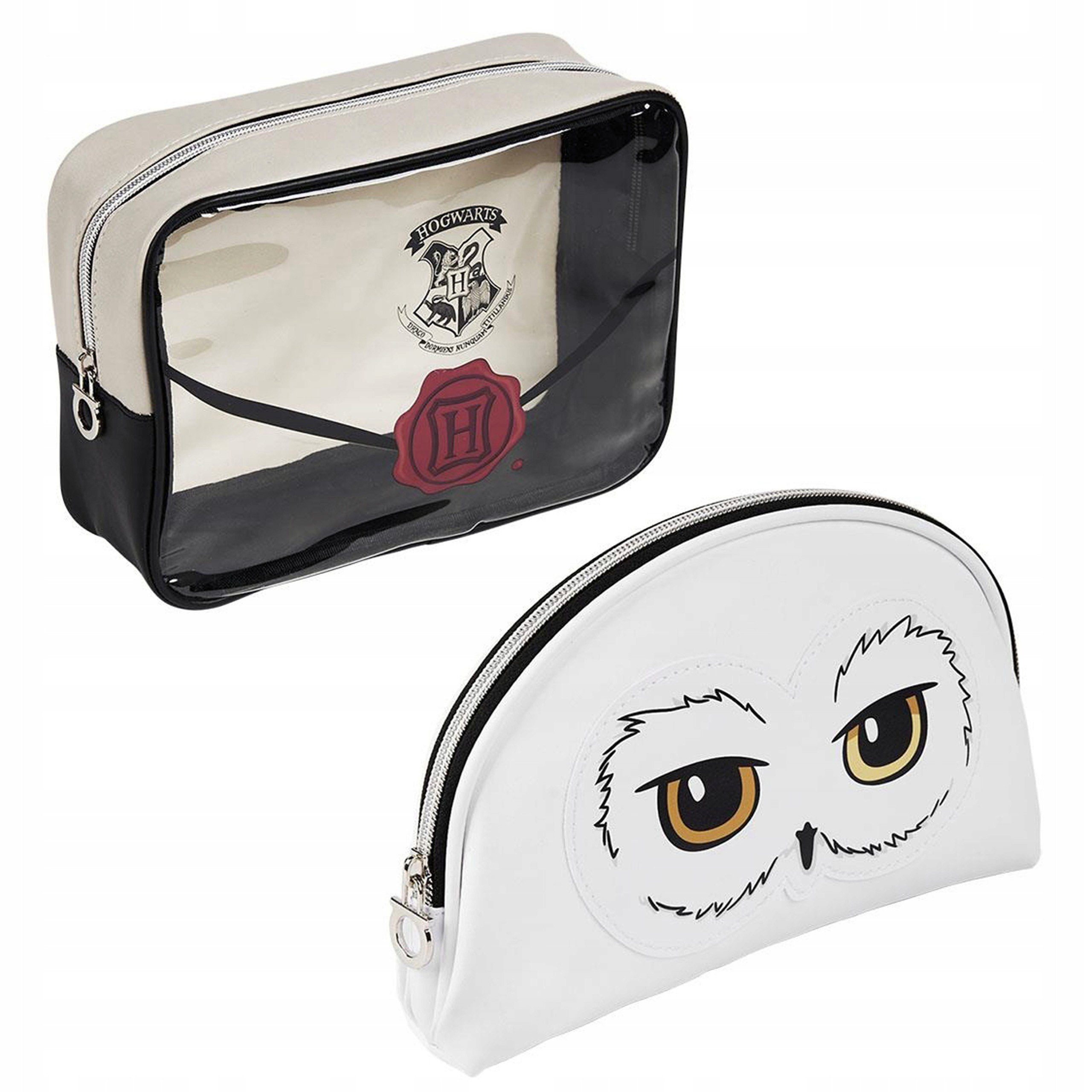 Harry Potter Kulturbeutel Harry Potter Hedwig - Set mit 2 Reisekosmetiktaschen