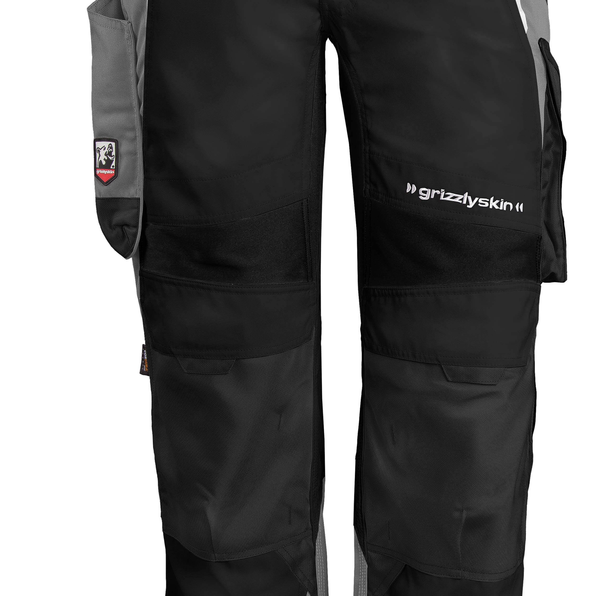 Qualitex Workwear Arbeitsbundhose IRON Arbeitshose Herren - Cargohose, Outdoorhose - Hose für Herren (1-tlg) Cordura, Stretch, viele Taschen, atmungsaktiv. Premium Qualität.