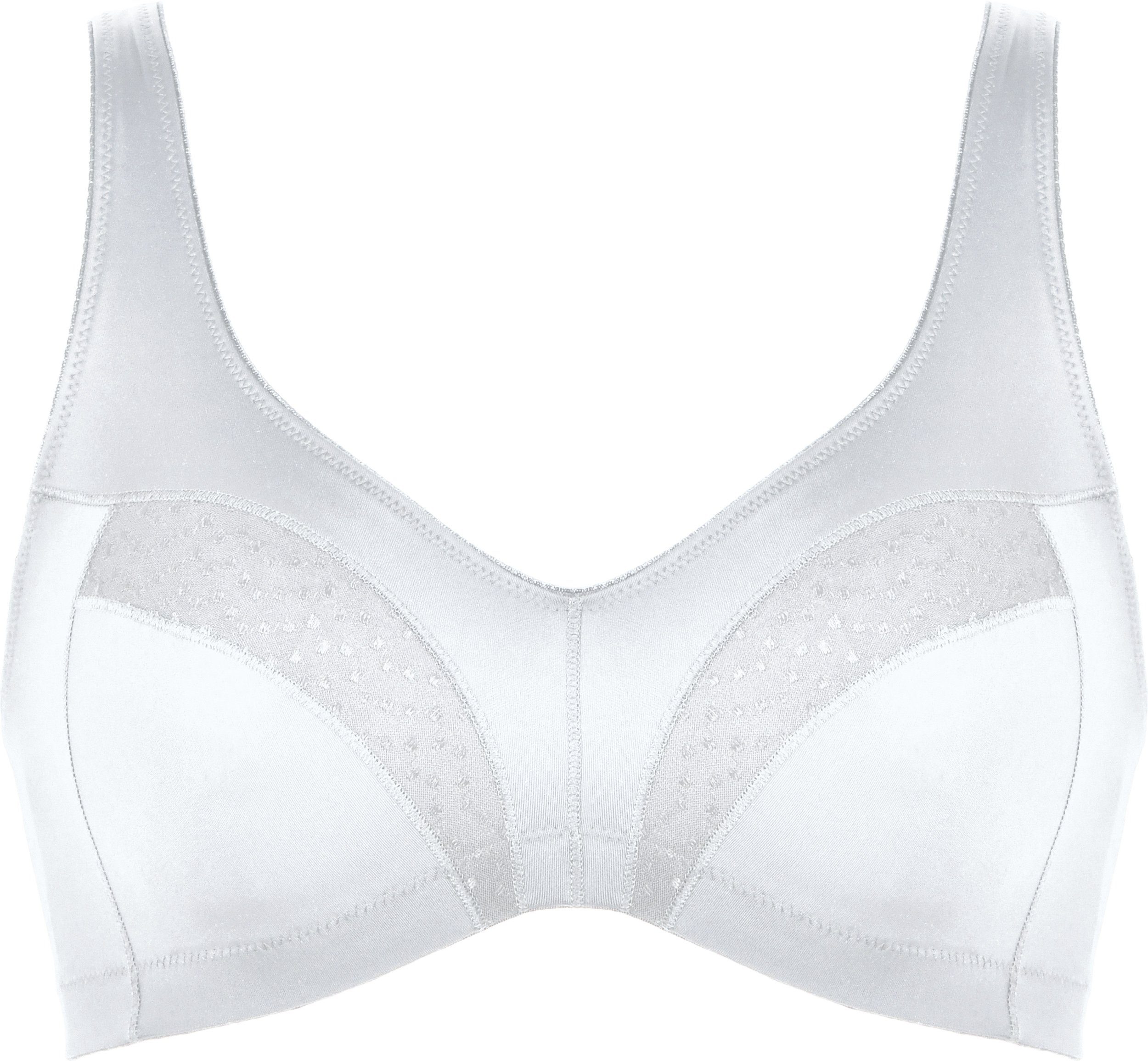 Naturana Soft-BH Comfort Straps (1-tlg) nahtlose Cups, breite Träger, ohne Bügel, elastisch, bequem, feminin