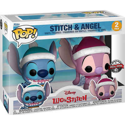 Funko Sammelfigur »POP Disney: Lilo & Stitch - 2PKWinter Stitch &«