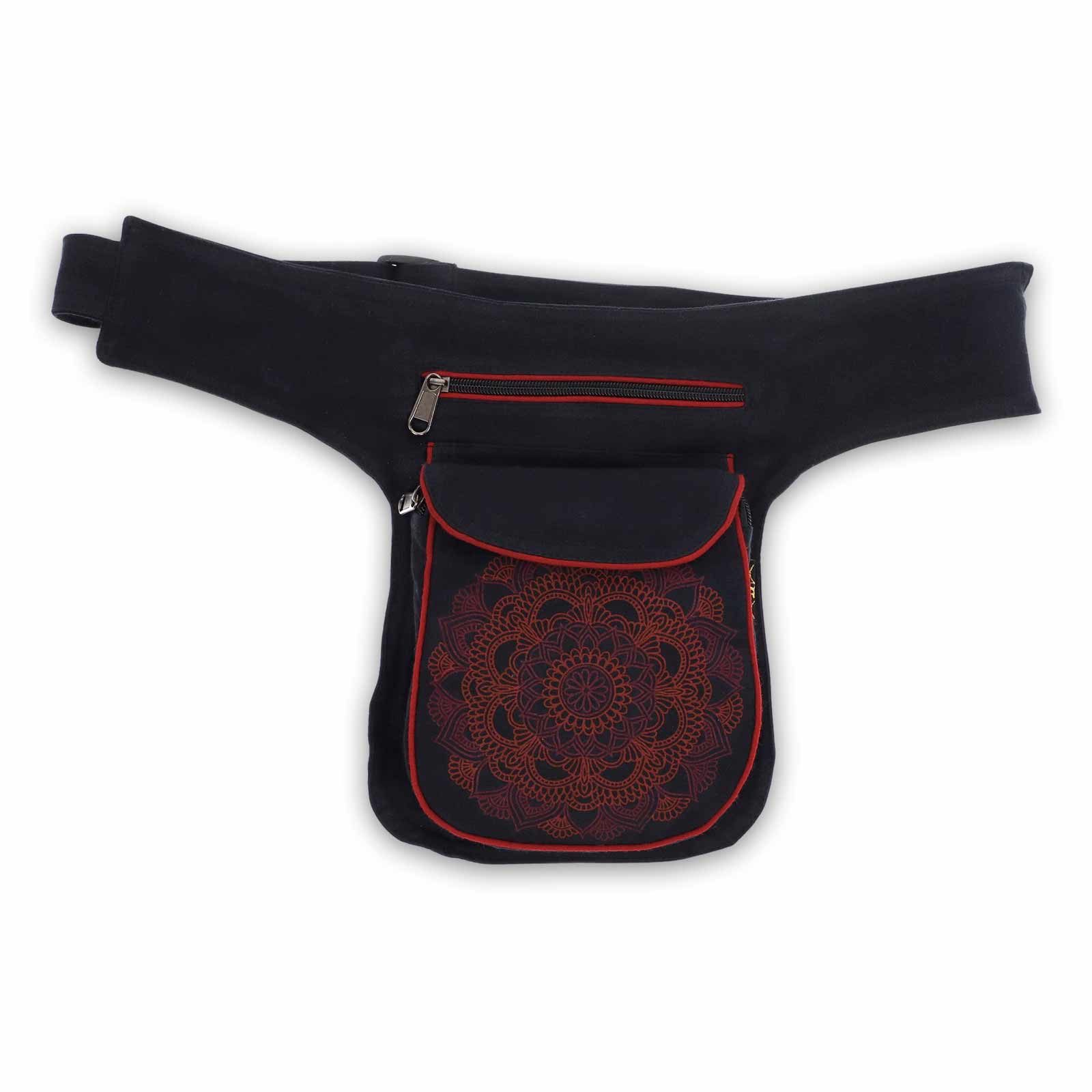 KUNST UND MAGIE Bauchtasche Bauchtasche Hüfttasche Mandala Gürteltasche Festivaltasche Sidebag
