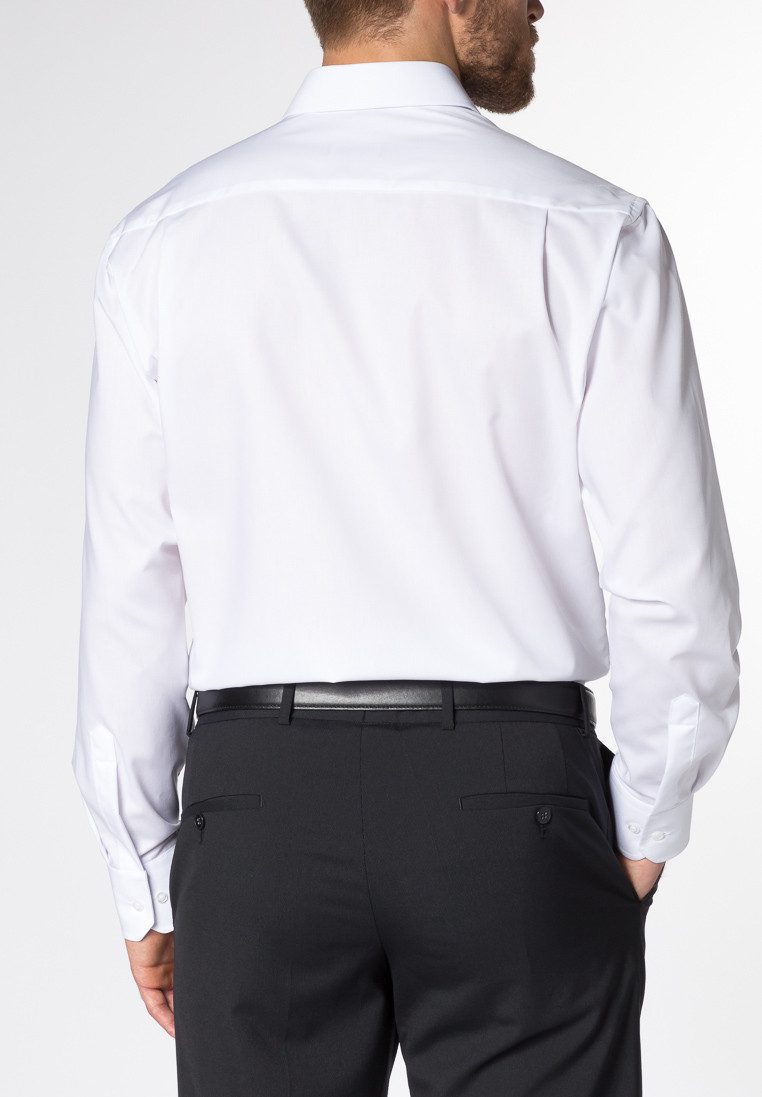 Eterna Businesshemd Eterna Langarm Hemd Comfort Fit Popeline unifarben