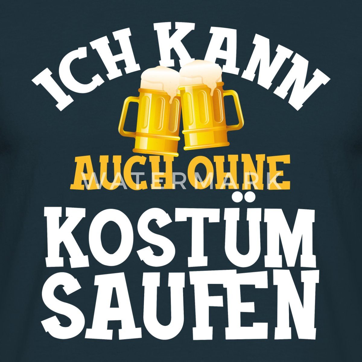 Spreadshirt T-Shirt Ich Kann Auch Ohne günstig online kaufen