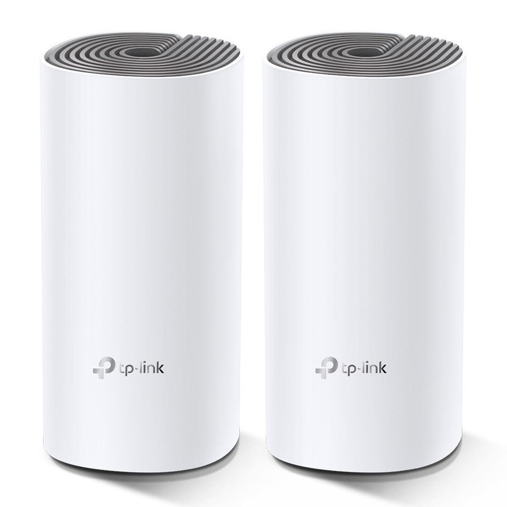 tp-link Deco E4 2 Pack WLAN-Router, Whole Home Mesh Wi-Fi System