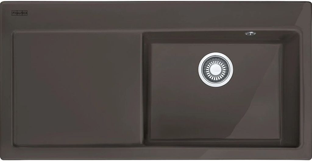 FRANKE Einbauspüle 100 cm Graphit Tropfteil links 124.0335.857