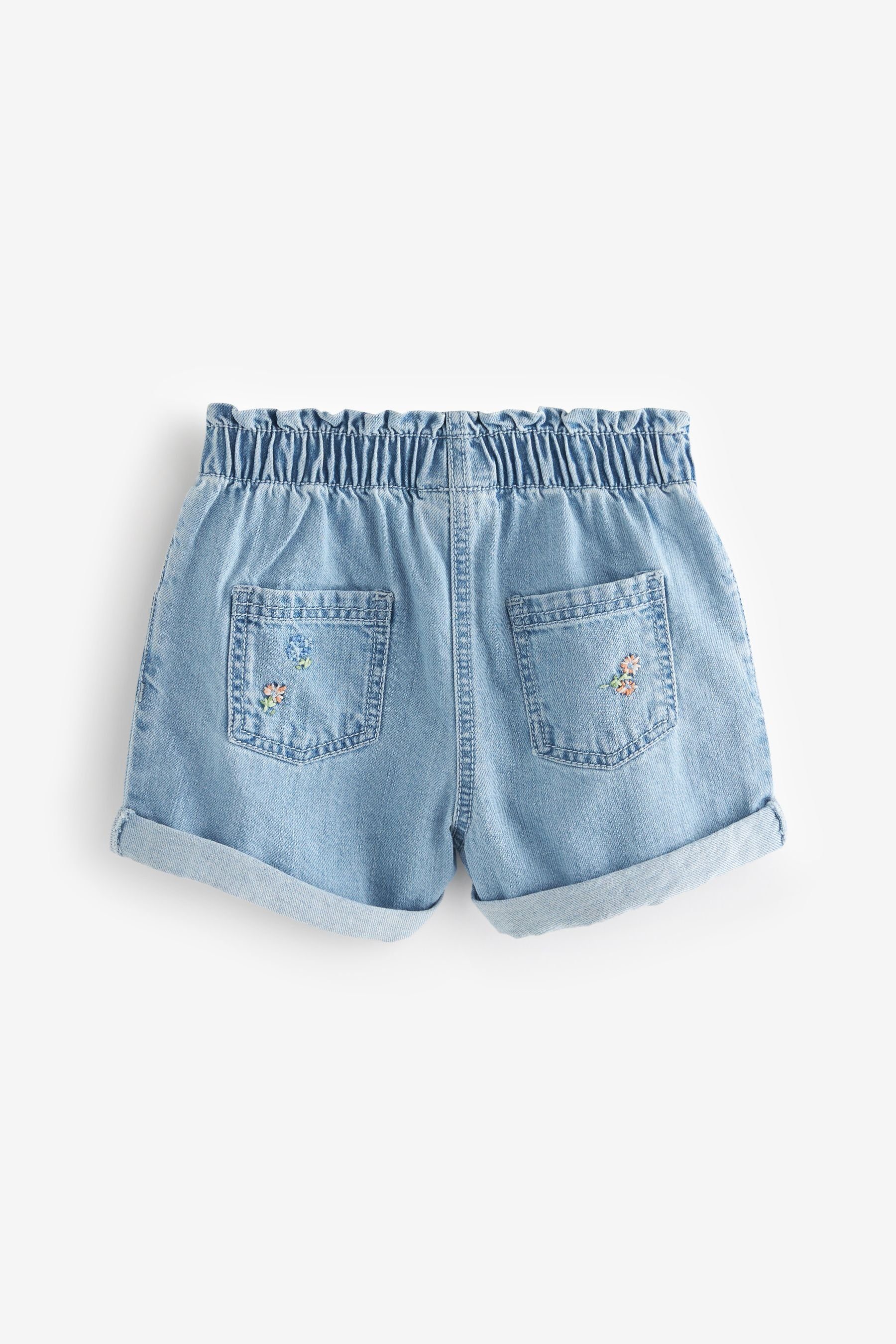Next Blumenstickereien (1-tlg) mit Shorts Shorts