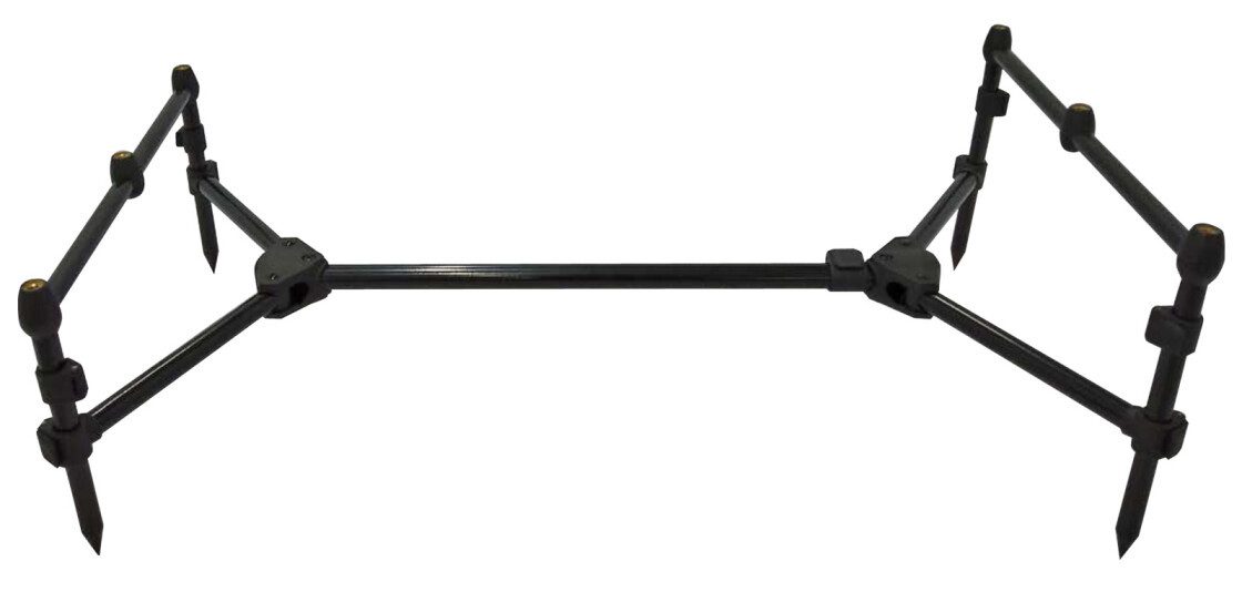 Behr Rutenständer Mini Rod Pod für 3 Ruten geeignet stabil komplett mit Tasche, (komplett mit Tasche, kompakt und stabil)