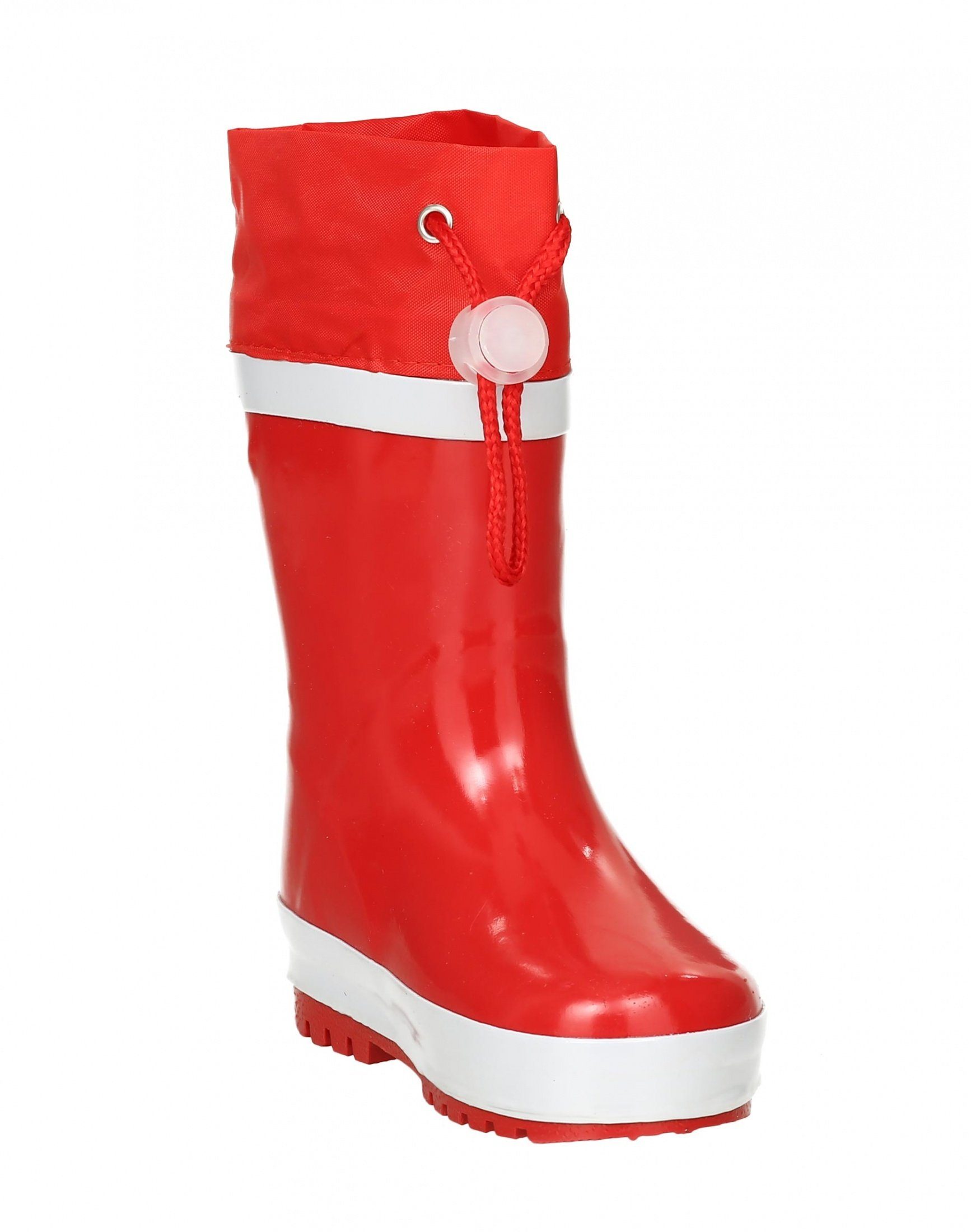 gefüttert Gummistiefel Playshoes Rot Basic Gummistiefel