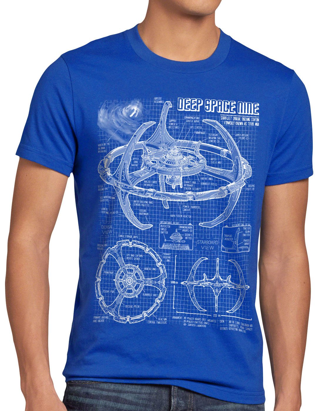 style3 T-Shirt Deep Space Nine trek günstig online kaufen
