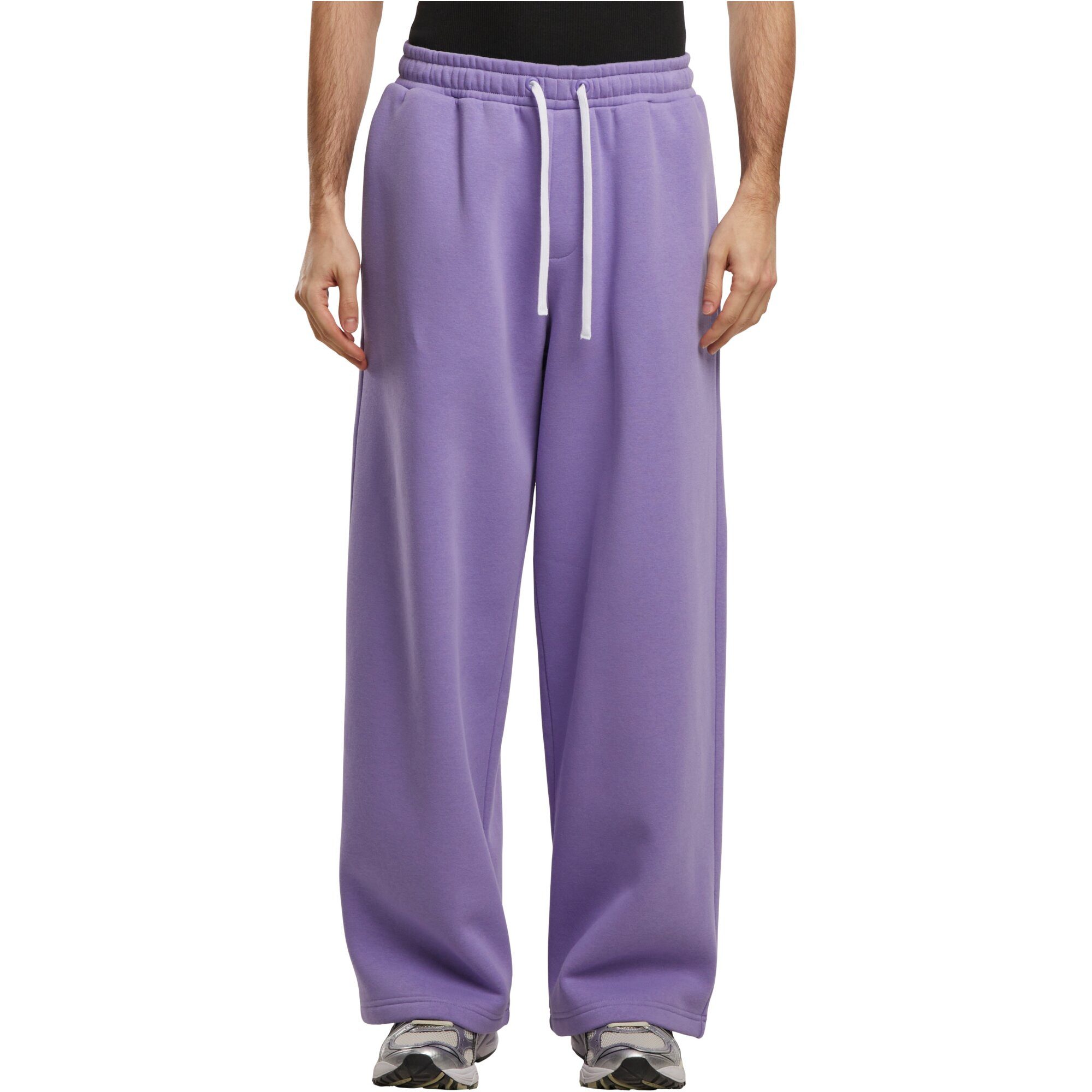 URBAN CLASSICS Jogginghose Urban Classics Fluffy Wide Leg Trackpants (Jogginghose, Jogginghose, Sweatpants)