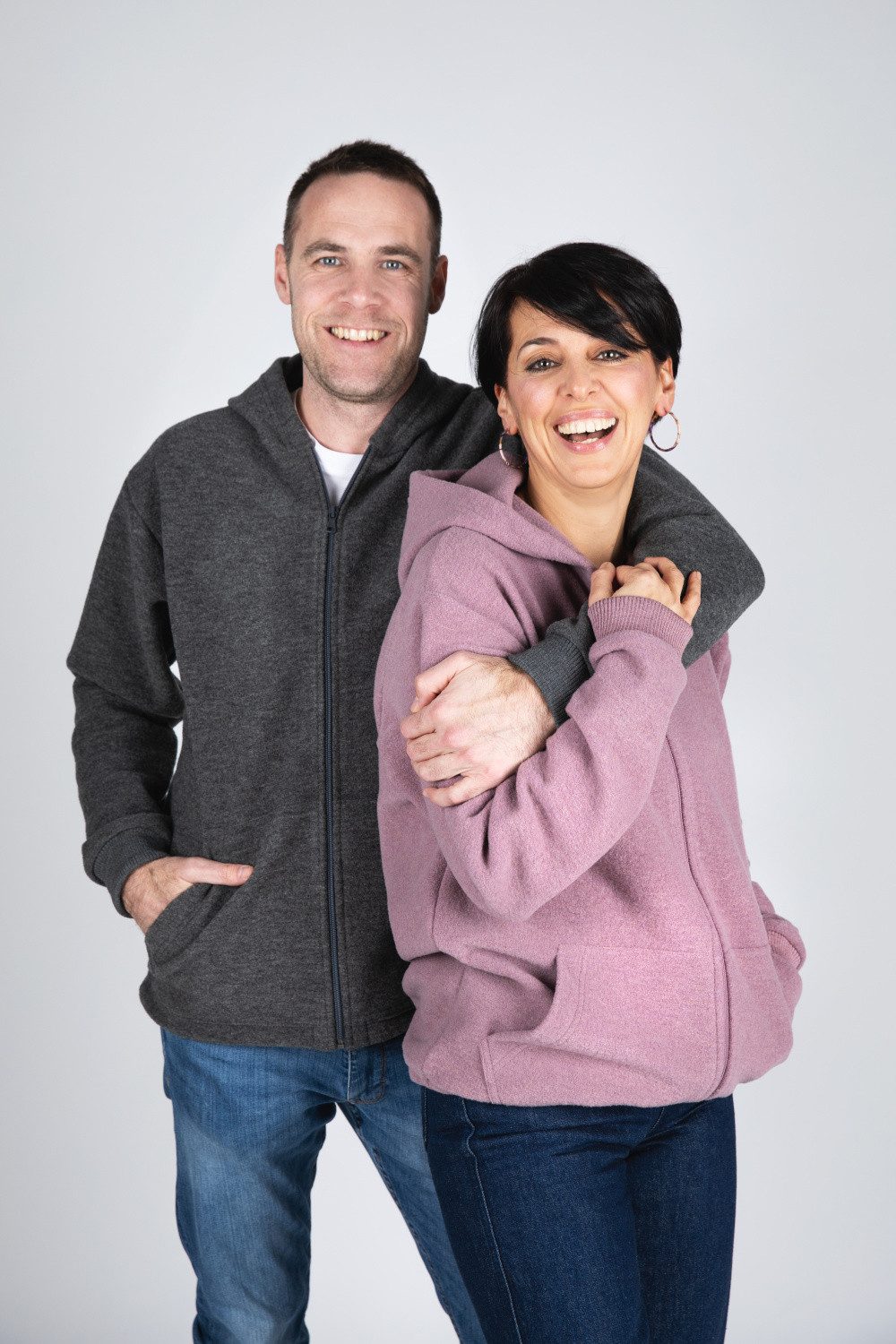 Kapuzensweatjacke