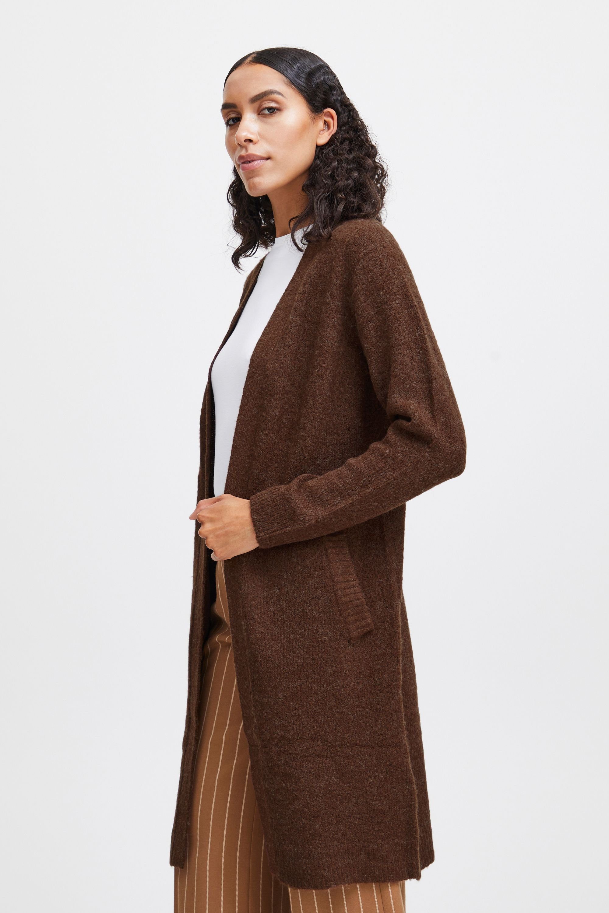 b.young Strickjacke BYMIRELLE 20806430 Chicory Coffee Melange (1914191)