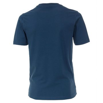 CASAMODA Rundhalsshirt Übergrößen CasaModa Basic T-Shirt indigoblau