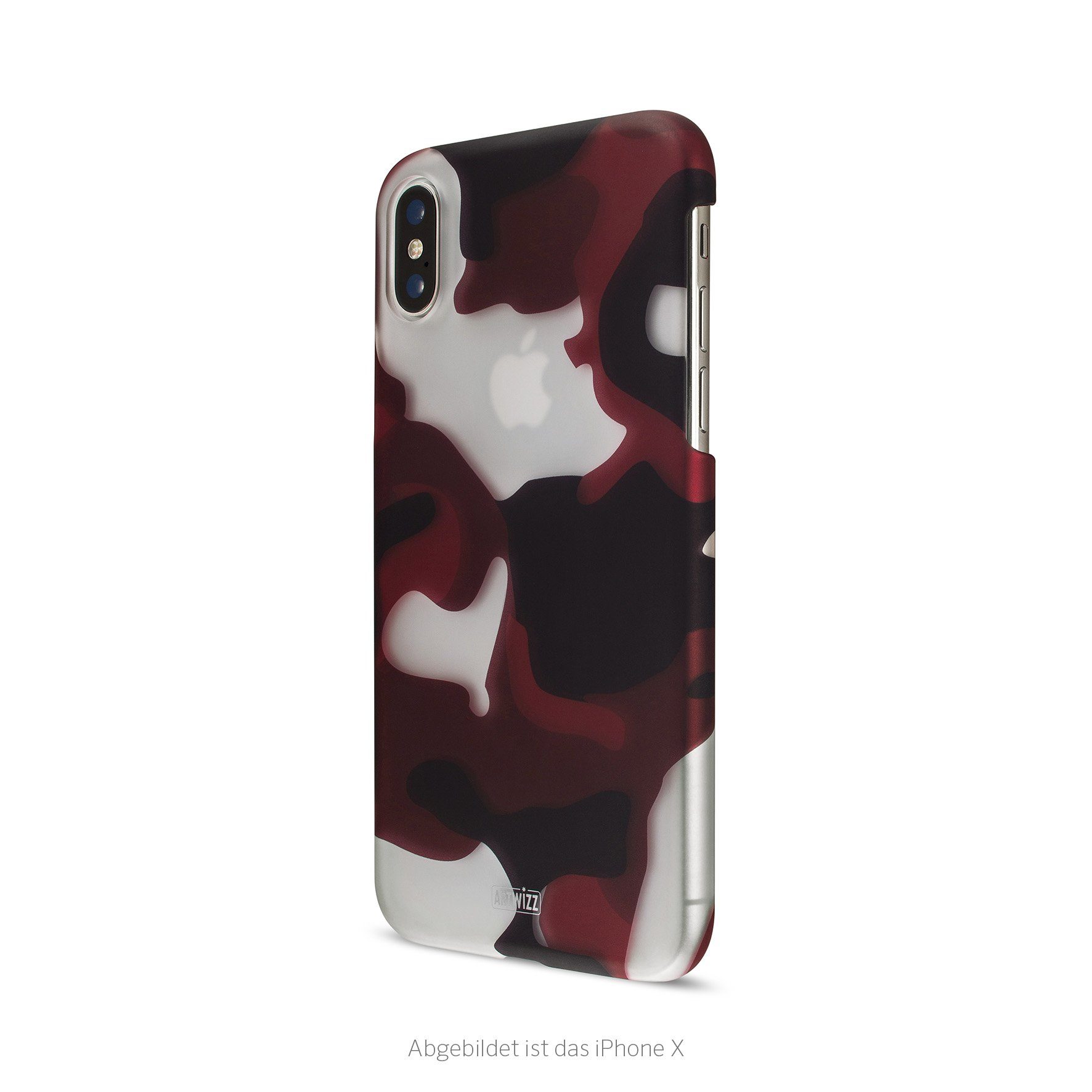Artwizz Backcover »Artwizz Camouflage Clip Handyhülle designed für [iPhone  XR] - Schutzhülle im Tarnmuster-Look mit Soft-Touch-Beschichtung & Grip -  Red« iPhone Xr online kaufen | OTTO