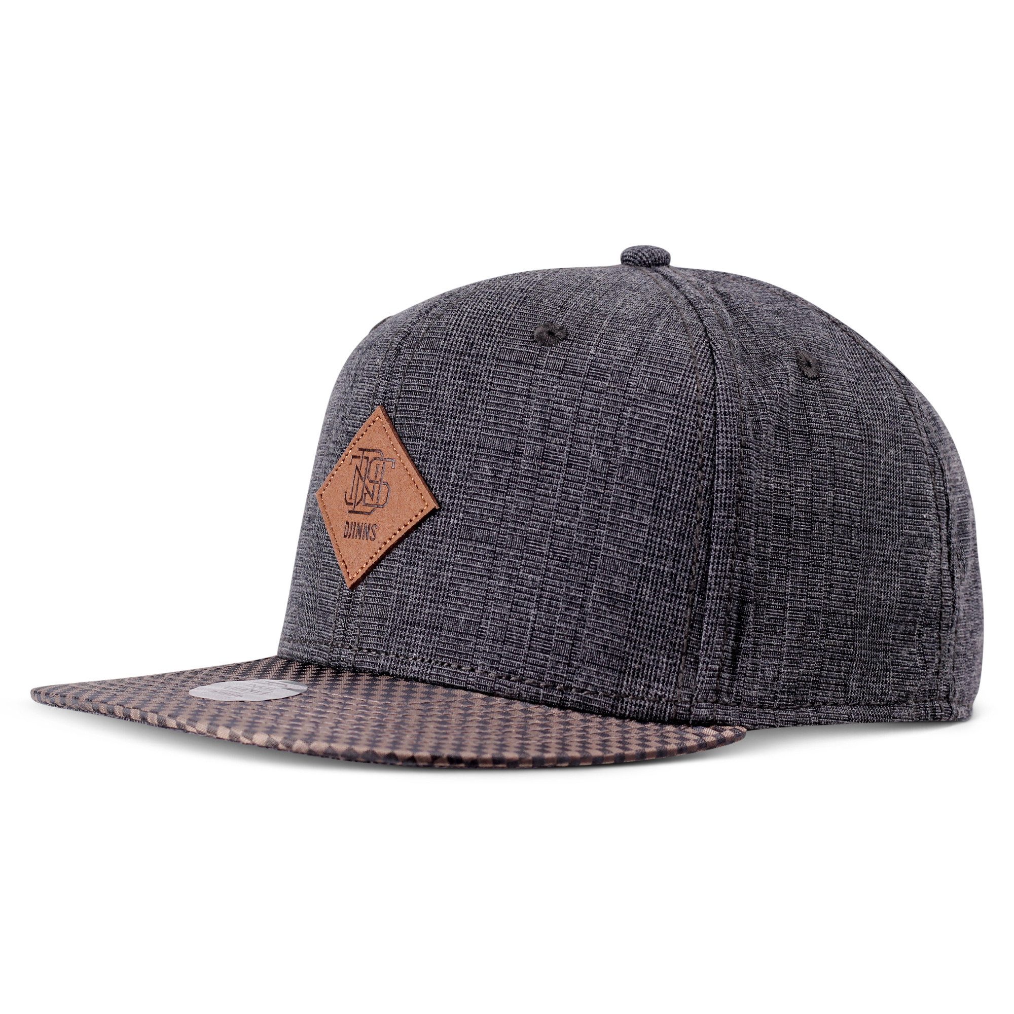 Snapback Cap Djinns 6 Panel Snapback Cap GlenCheck grey