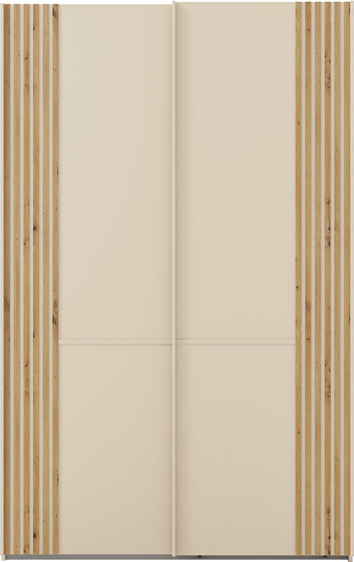 Musterring Schwebetürenschrank Isabelle Türen mit Lamellenoptik, verschiedene Größen und Farben, Höhe 236cm