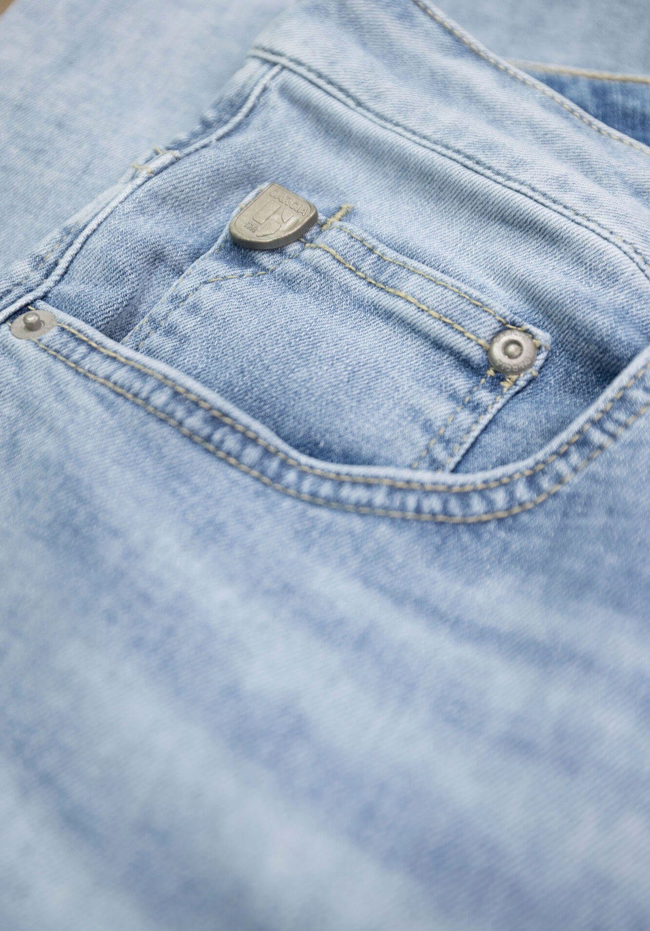 Rocko Waschungen 5-Pocket-Jeans bleached verschiedenen in Garcia