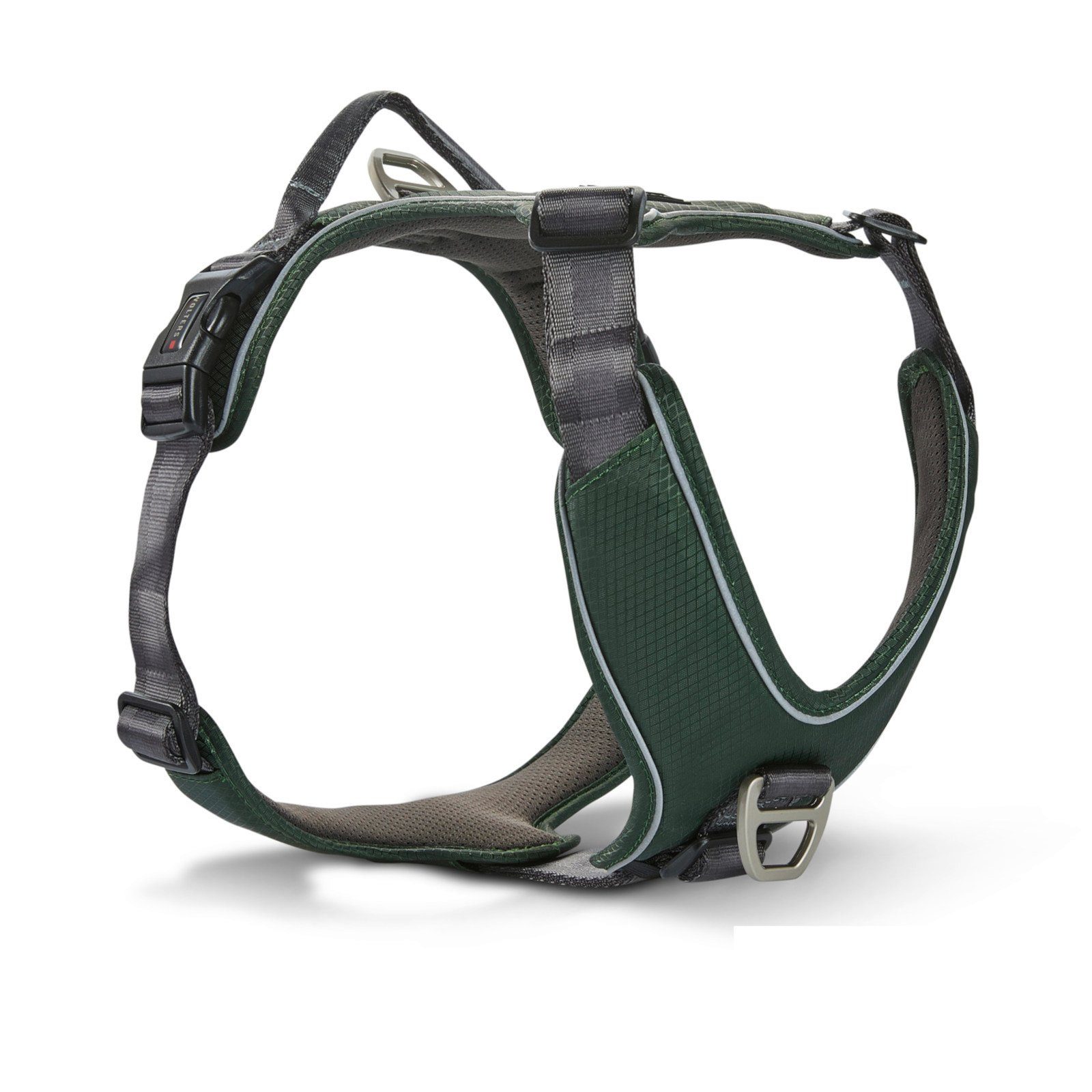 Wolters Hunde-Geschirr Active Pro Comfort Hundegeschirr, grün / anthrazit