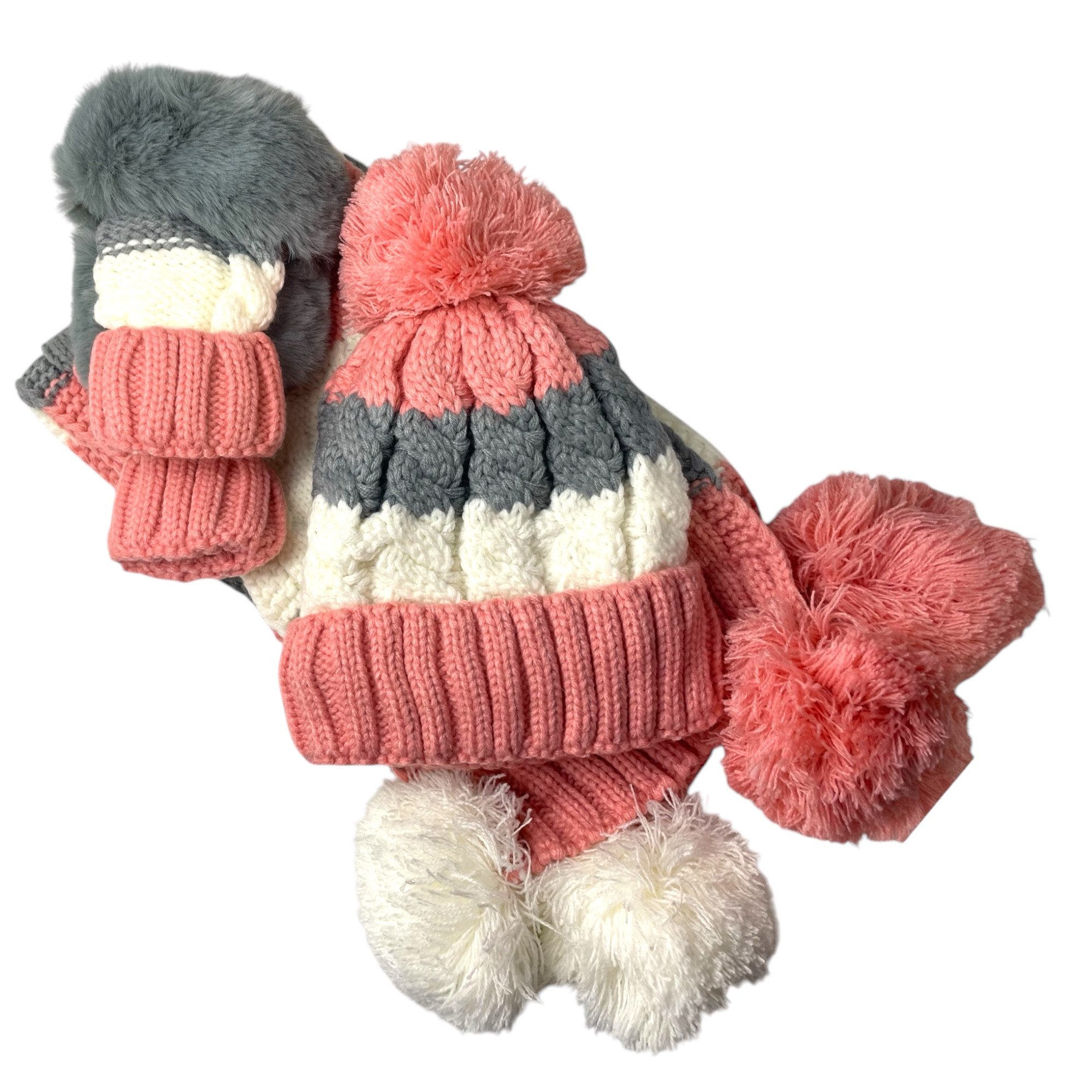 Bommelmütze Beanie Winterset 555-3