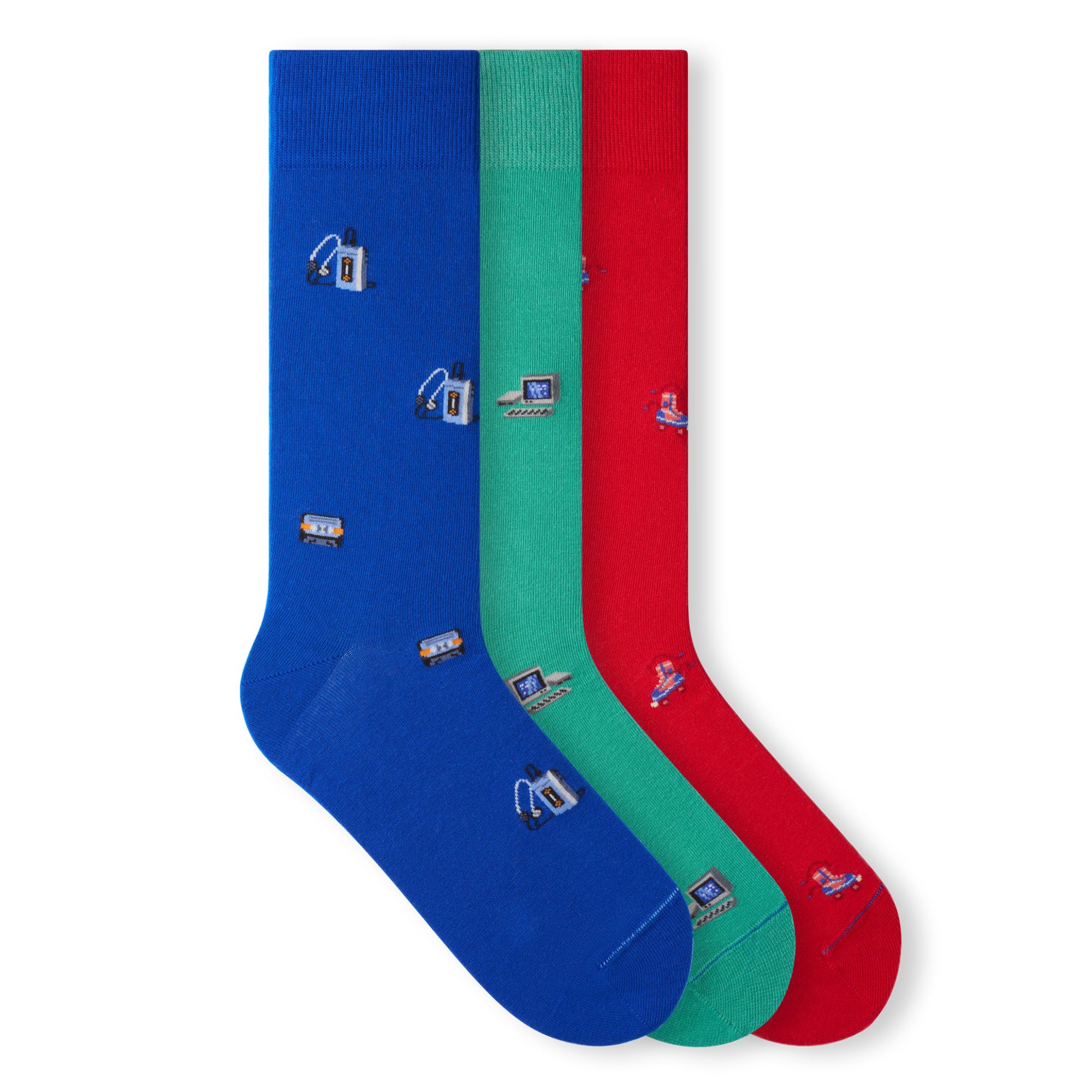 Socken Icon Bundle Bio-Baumwolle 36-46 Unisex 3 Paar