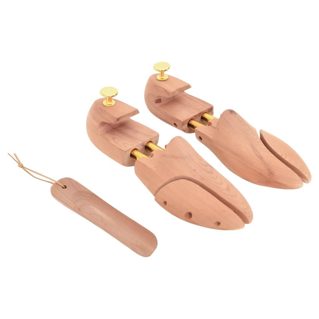 Schuhspanner Schuhspanner mit Schuhlöffel EU 42-43 Massivholz Zeder