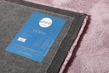 Hochflor-Teppich Sienna, Homie Living, rechteckig, Höhe: 20 mm, einfarbig, kuschelig weich durch Mikrofaser, für Wohn-Schlafzimmer