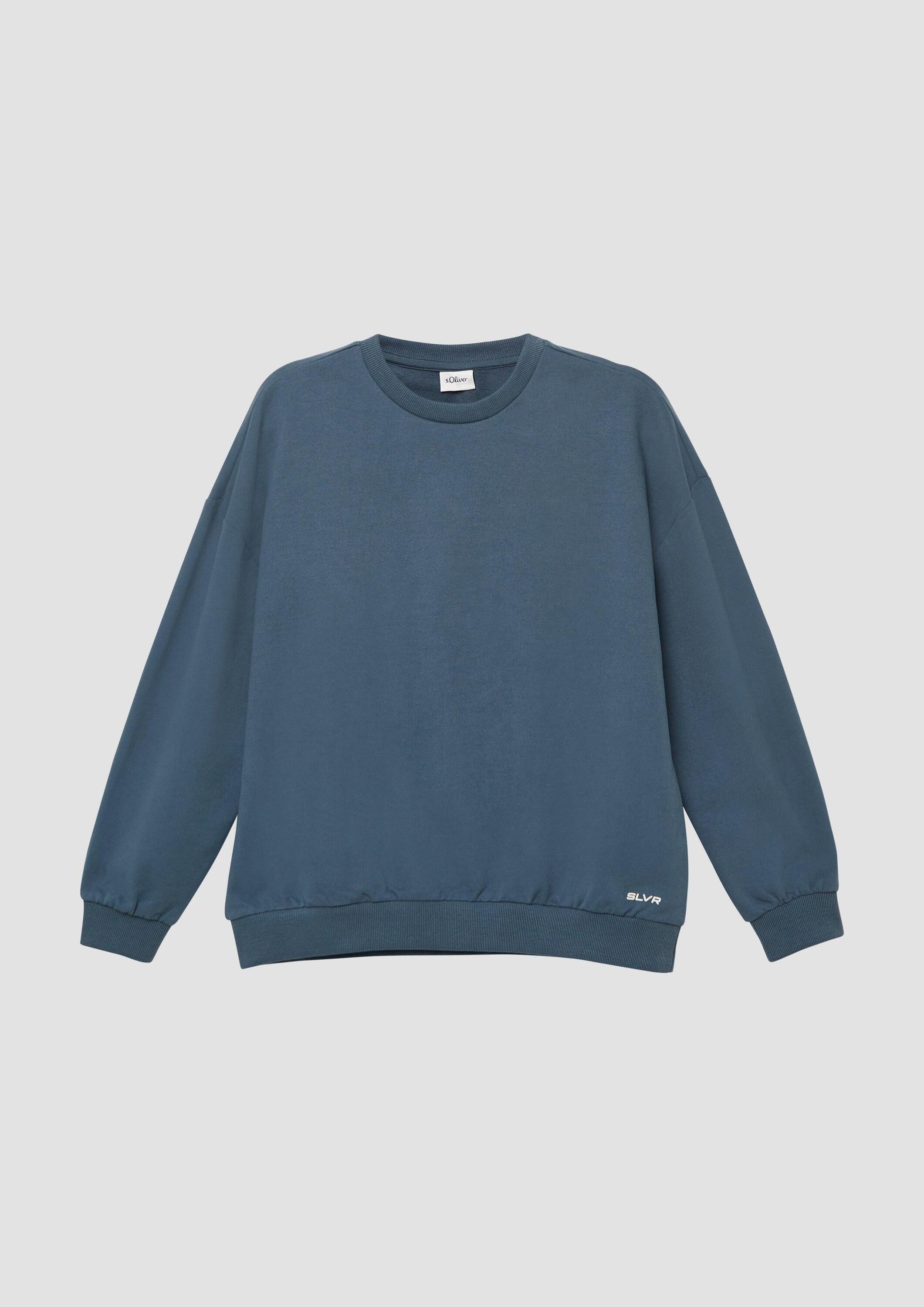 s.Oliver Sweatshirt Sweatshirt Unisex Sweatshirt im Oversize-Shape