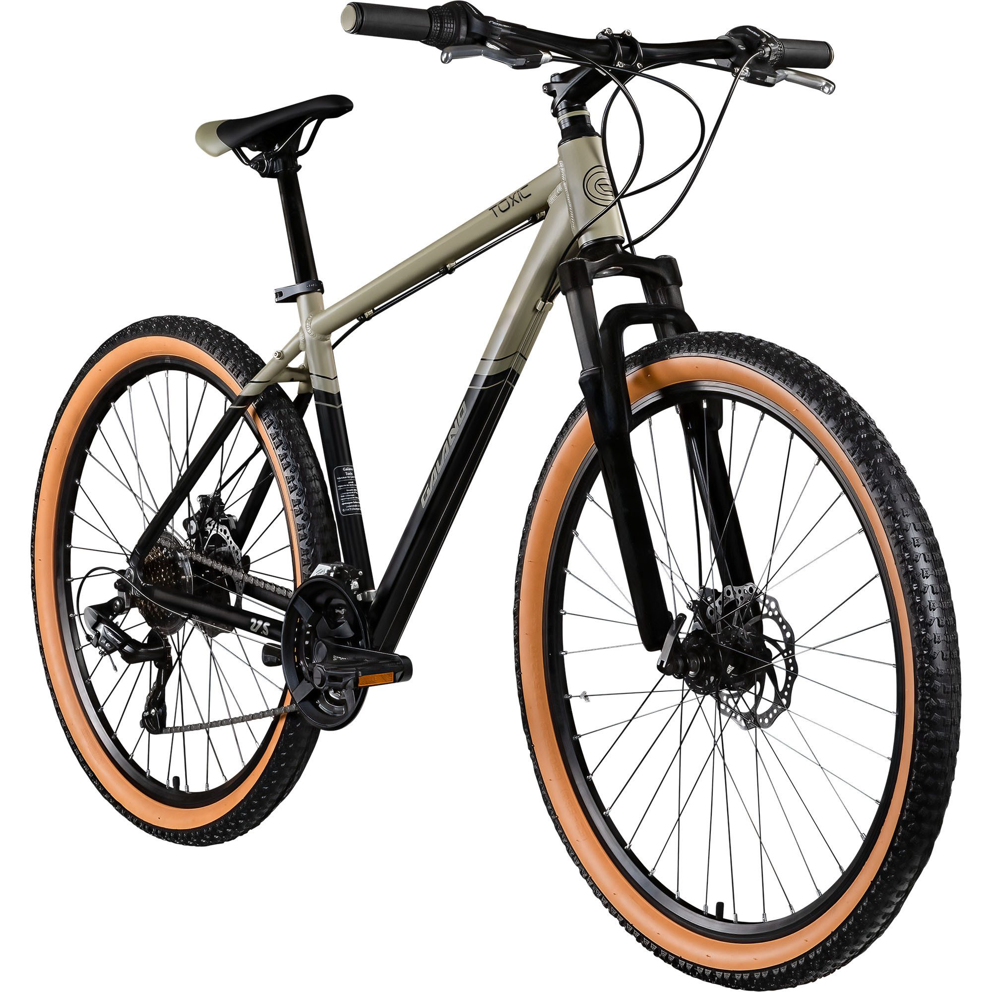 Galano Mountainbike Toxic, 21 Gang, Kettenschaltung, 27,5 Zoll MTB Hardtail Fahrrad für Damen Herren Jugendliche ab 165 cm