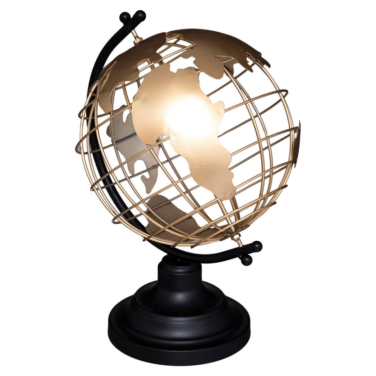 Atmosphera Créateur d'intérieur Dekoobjekt Globus Metall, Metalldekorationen, Raumdekorationen 25 cm (Deko-Objekt, Deko-Objekt)
