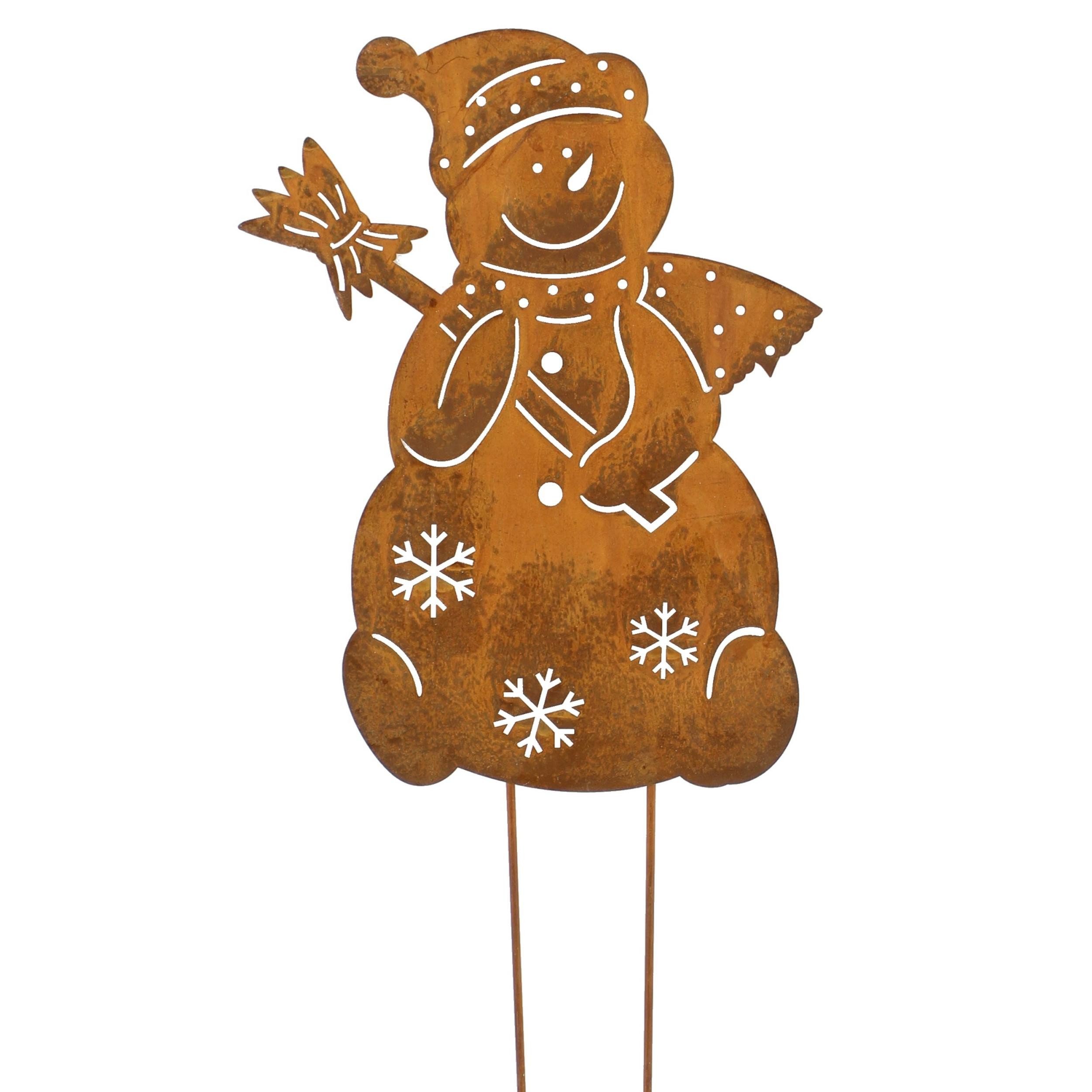 Gartenstecker Gartenstecker "Schneemann"