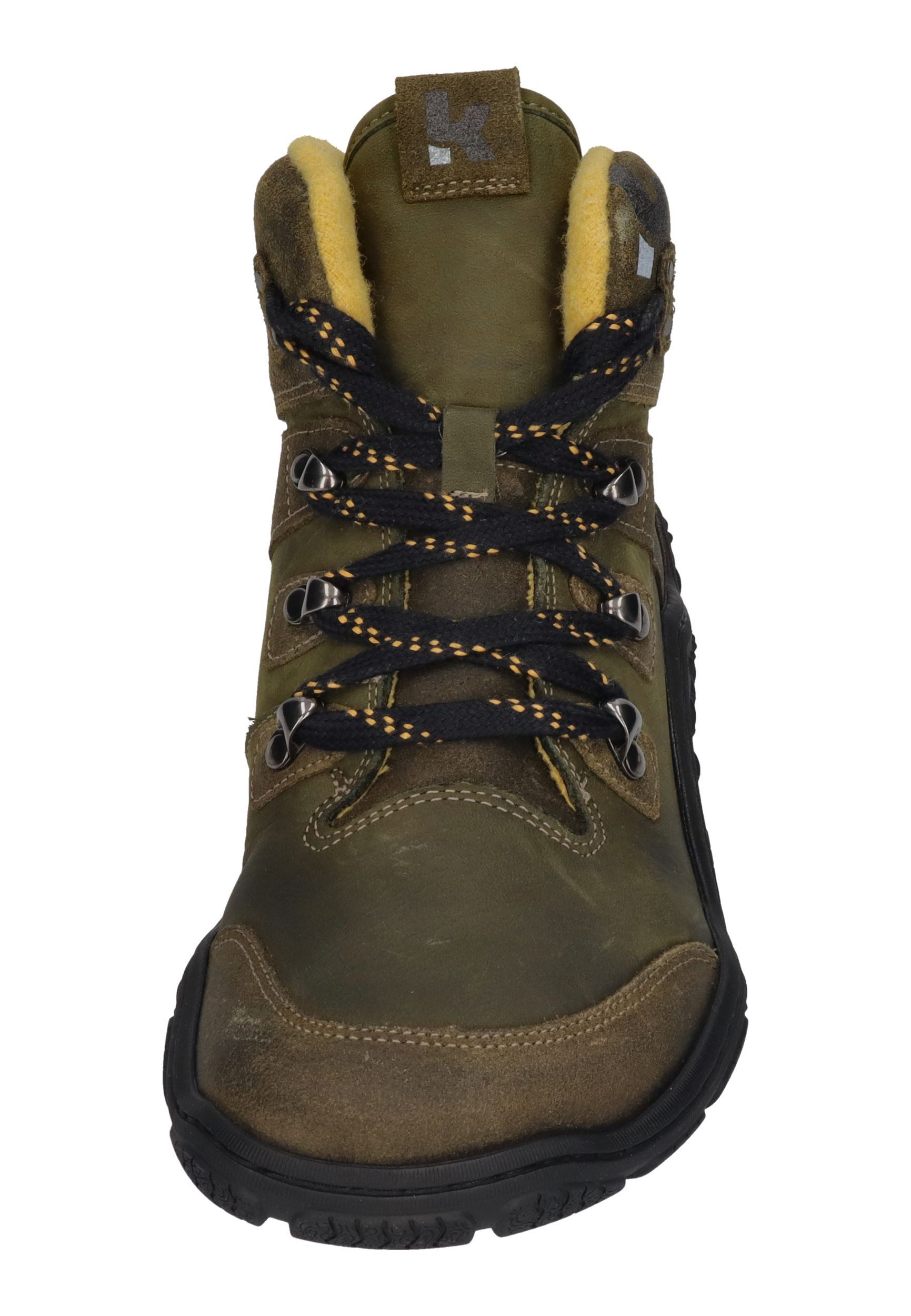 KOEL ROBA MERINO Barfußschuh Olive